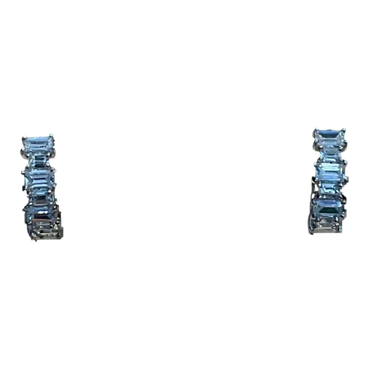 Vintage Pave Crystal Earrings