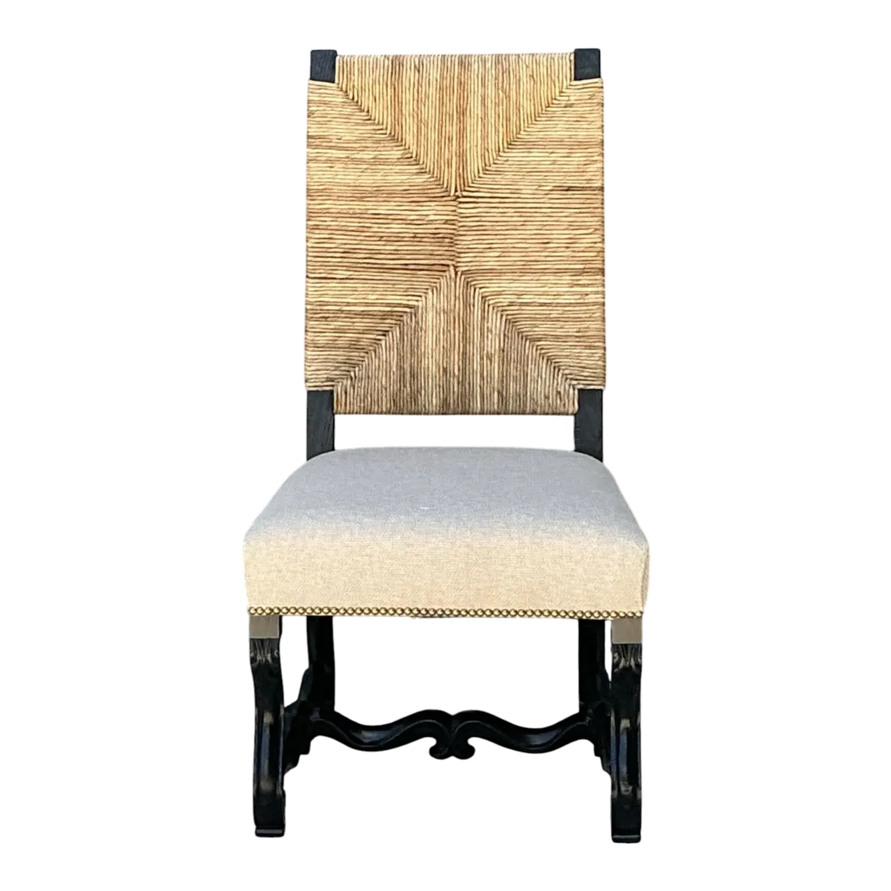 Vintage Ralph Lauren Rush Seat Chair