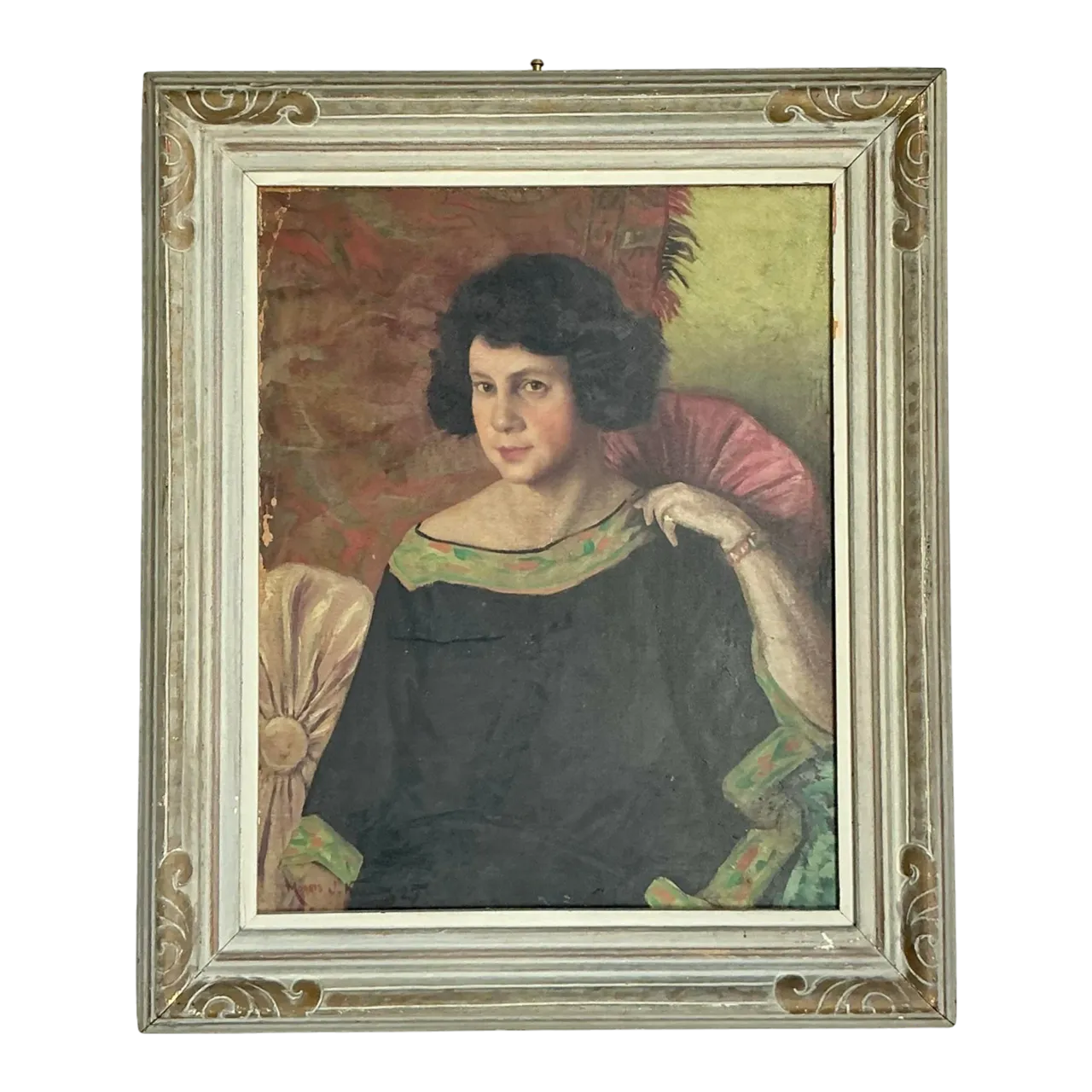 Vintage Regency 1925 Original Portrait of a Lady