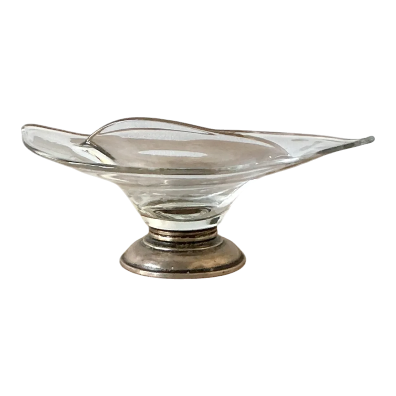 Vintage Regency Art Glass Bowl