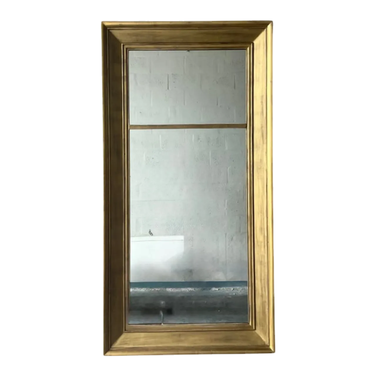 Vintage Regency Classic Gilt Pier Mirror