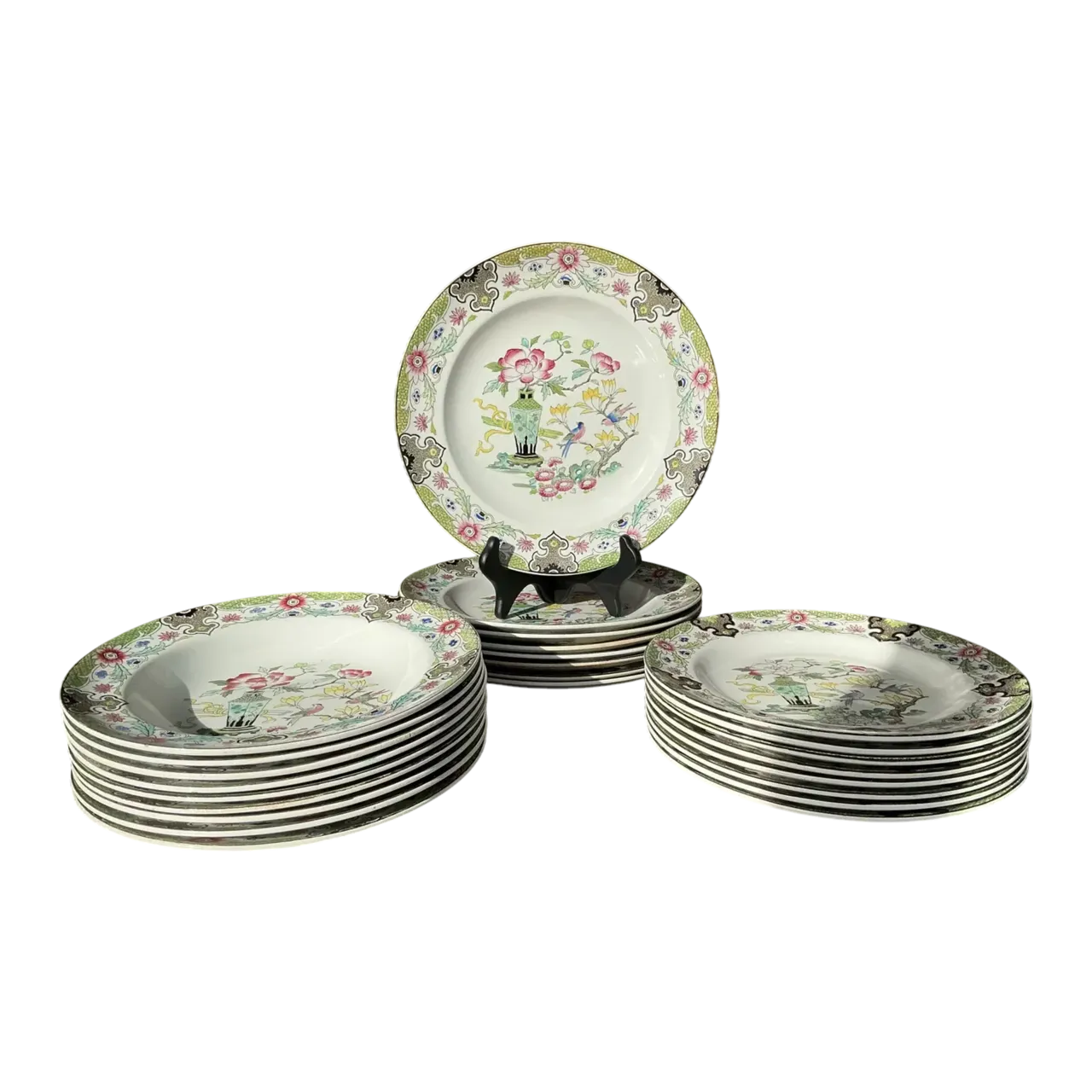 Vintage Regency Masons “Mandarin” English China for 8- 24 Pieces
