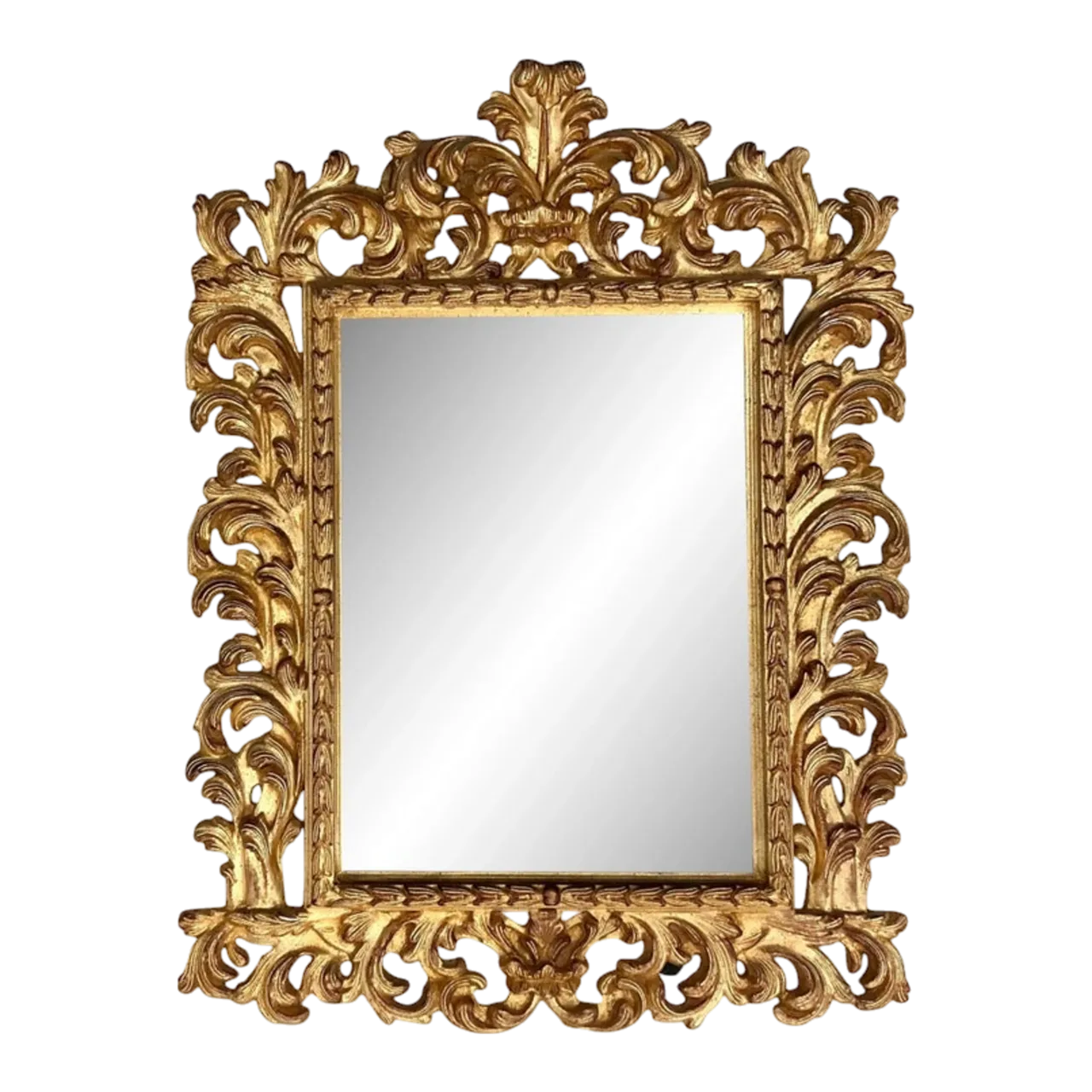 Vintage Regency Rococo Gilt Mirror