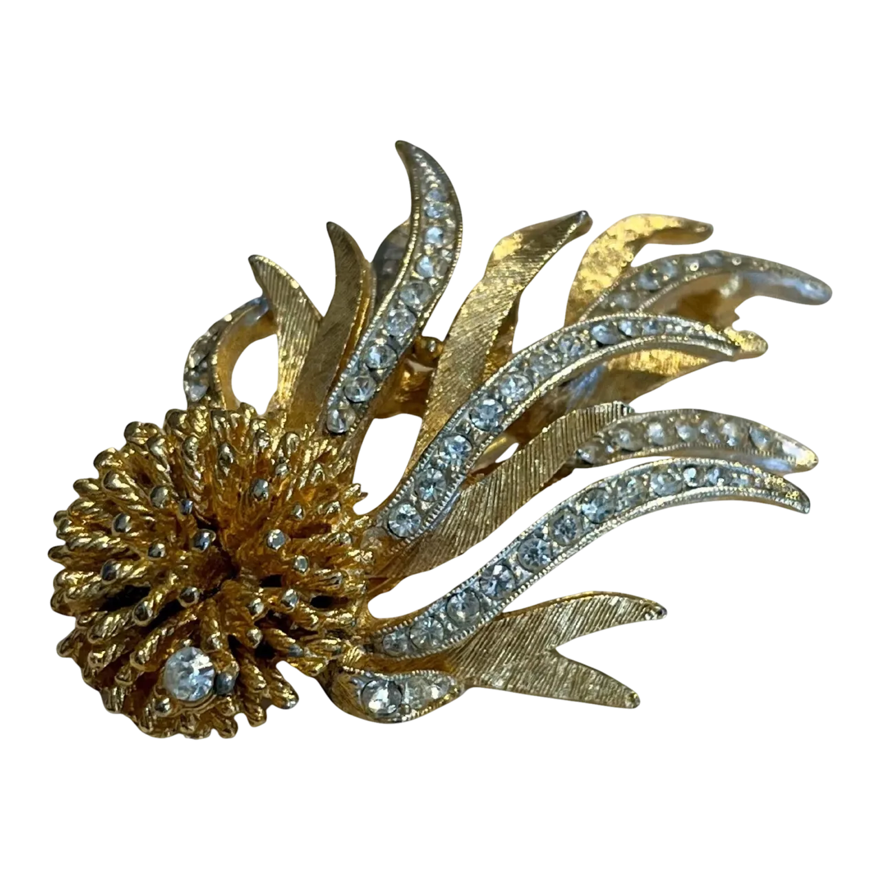 Vintage Rhinestone Statement Brooch