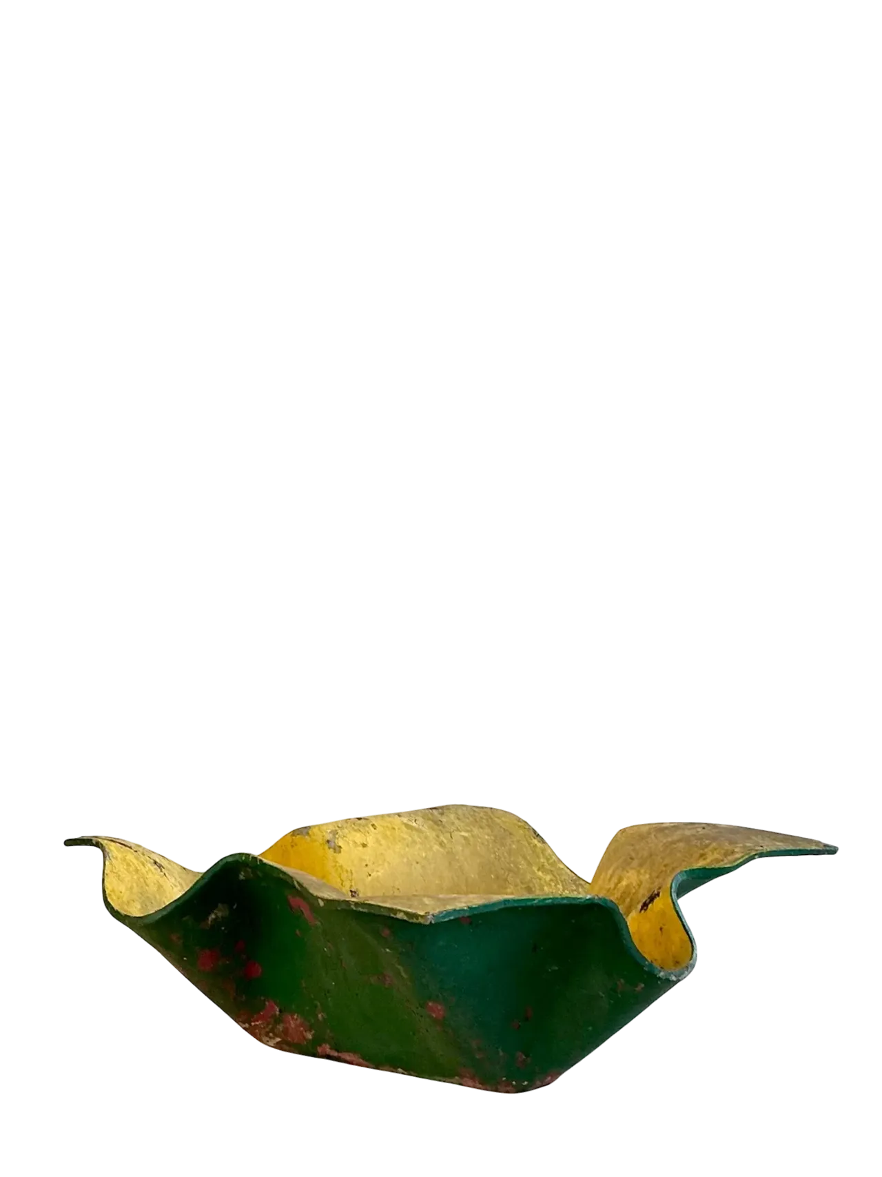 Vintage Willy Guhl Cement And Fiberglass Handkerchief Planter