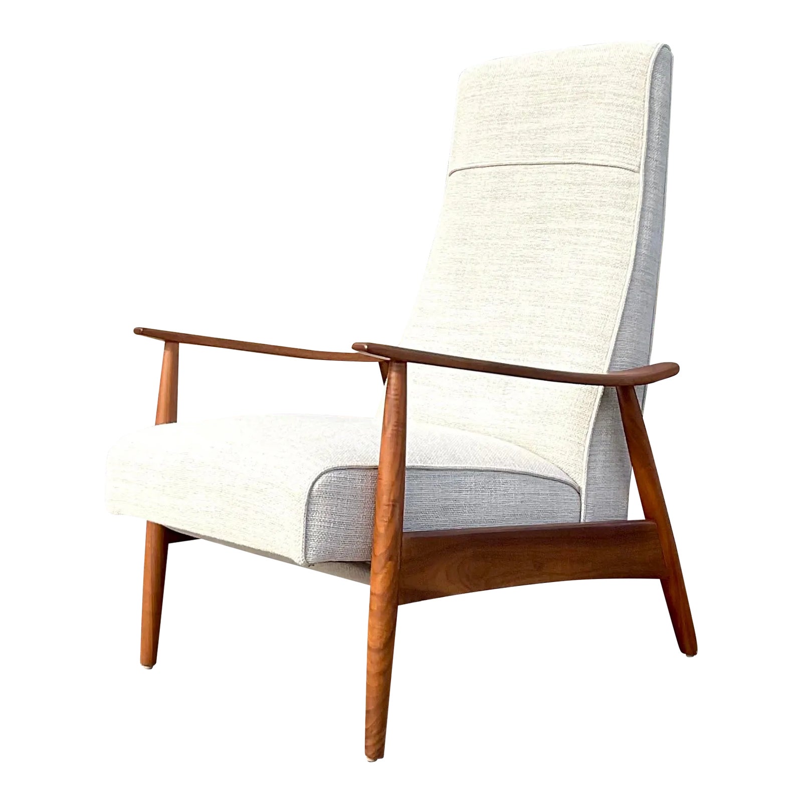 Vintage Boho Milo Baughman for Thayer Coggin Reclining Lounge Chair