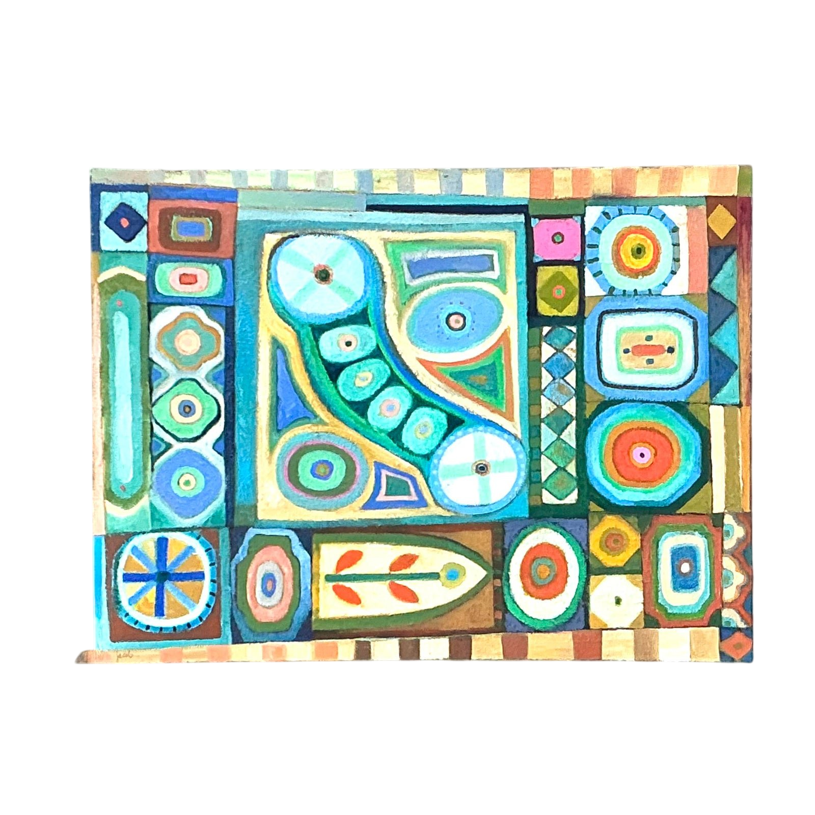 Elevate Your Space: Decorating with Vintage Abstract Oil Paintings