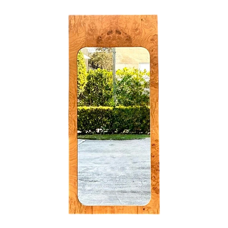 Vintage Lane Altavista Burl Wood Mirror — additional photo 1