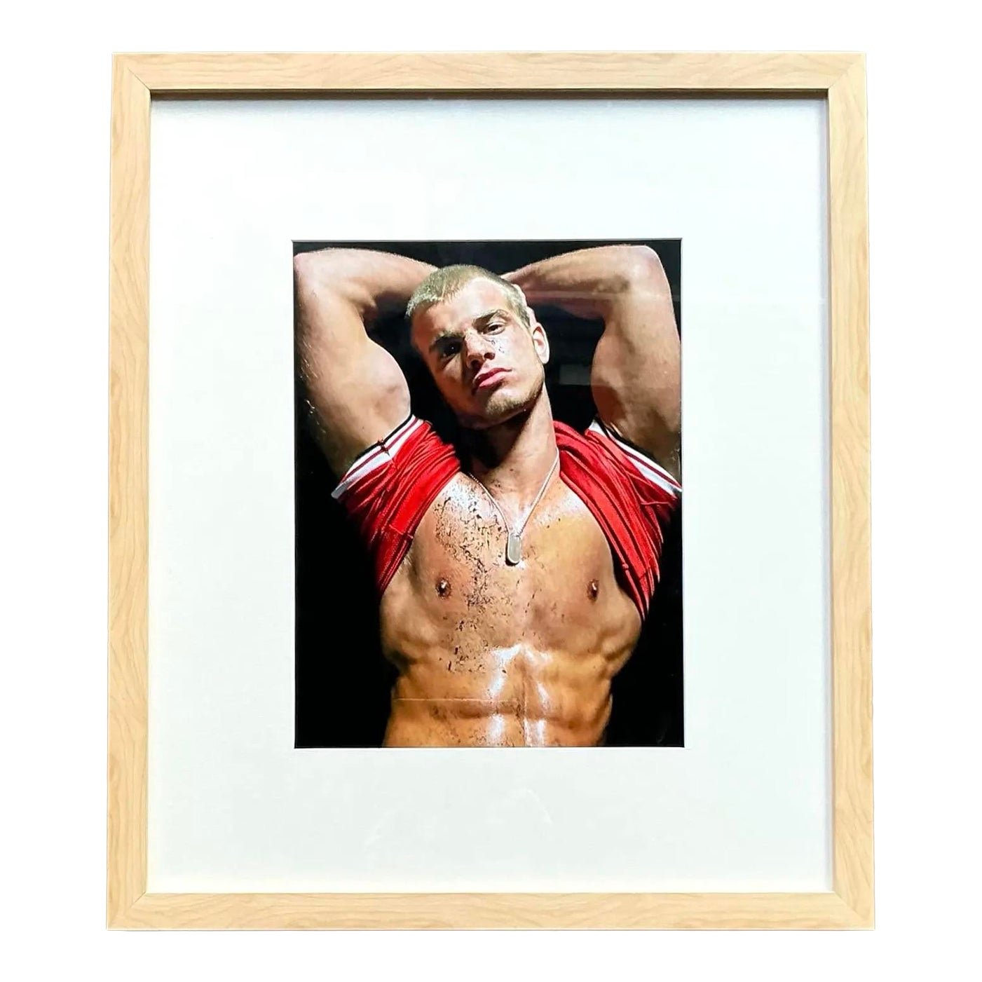 Vintage Boho Original Photograph of Man