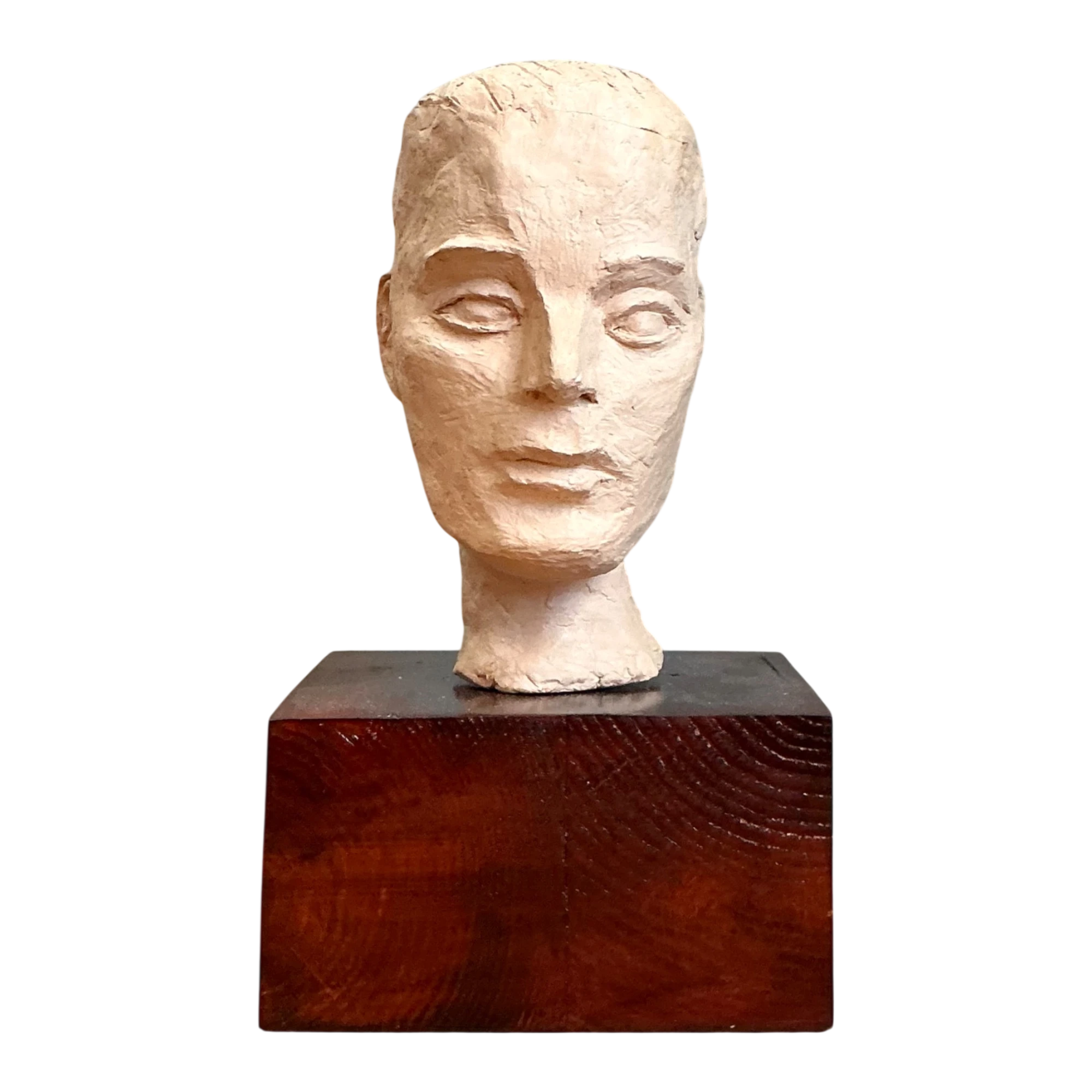 Vintage Plaster Bust Of Man — additional photo 1
