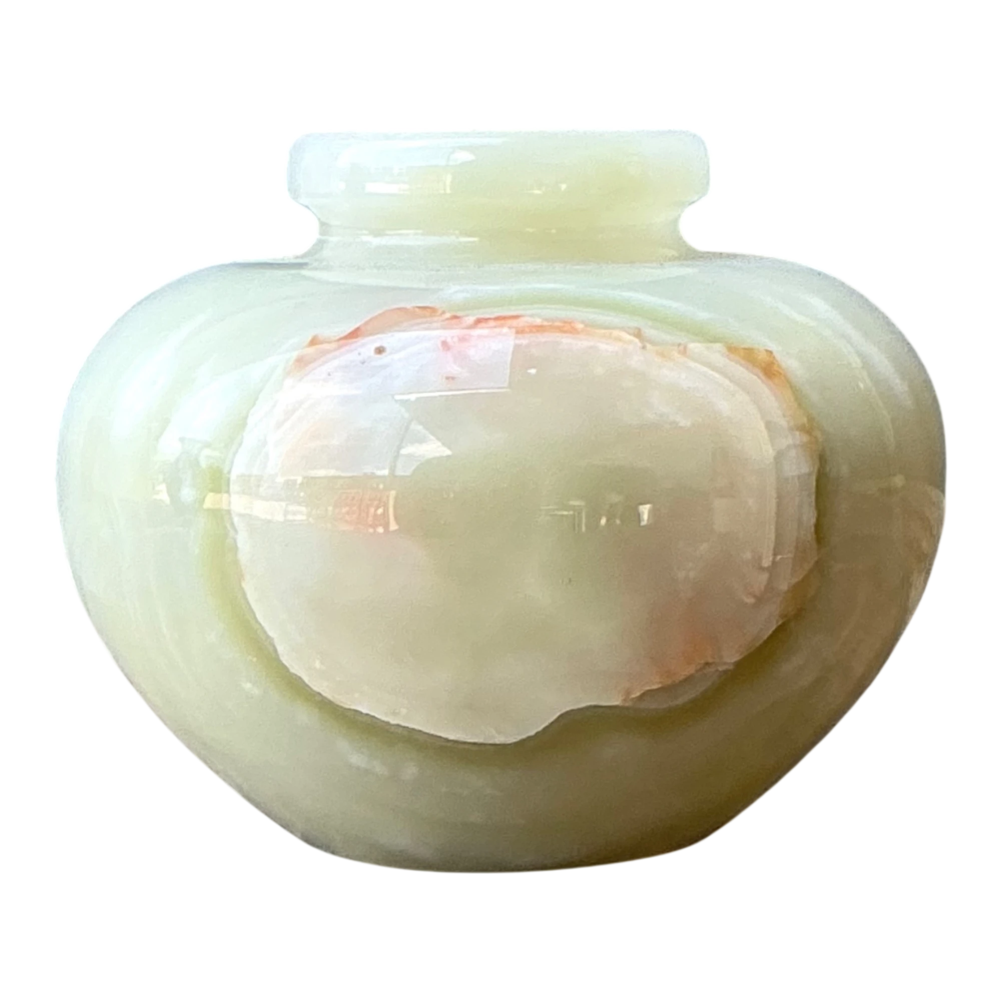 Vintage Stone Onyx Vase — additional photo 1