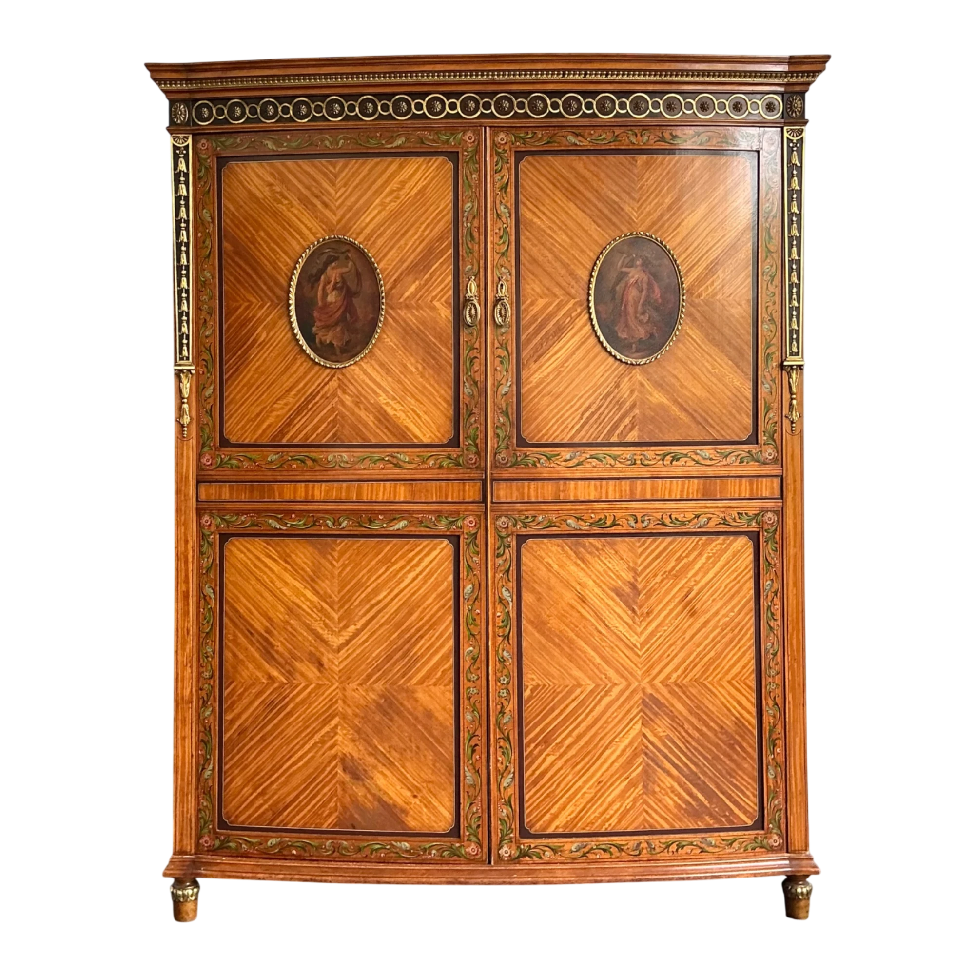 Antique Italian Neoclassical Style Armoire — additional photo 1