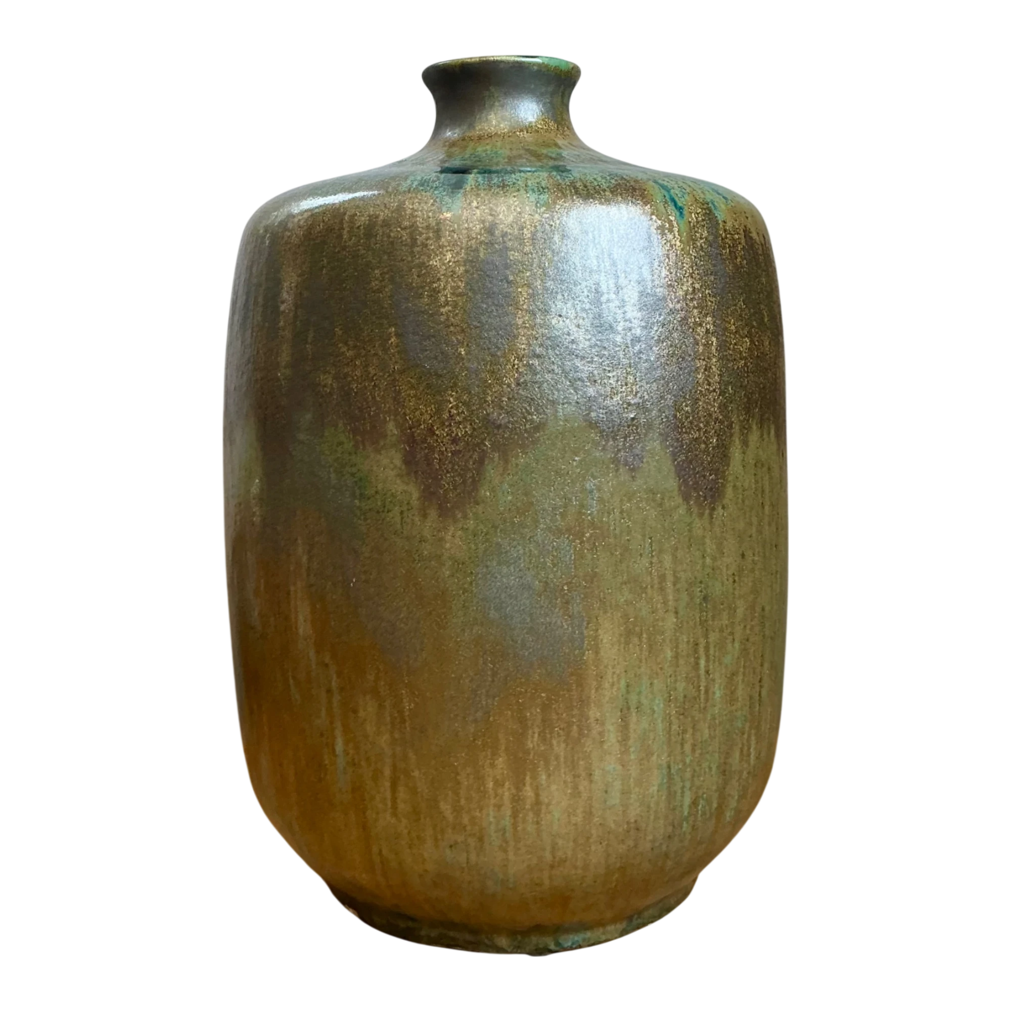 Vintage Handcrafted Studio Pottery Vase - Detail view