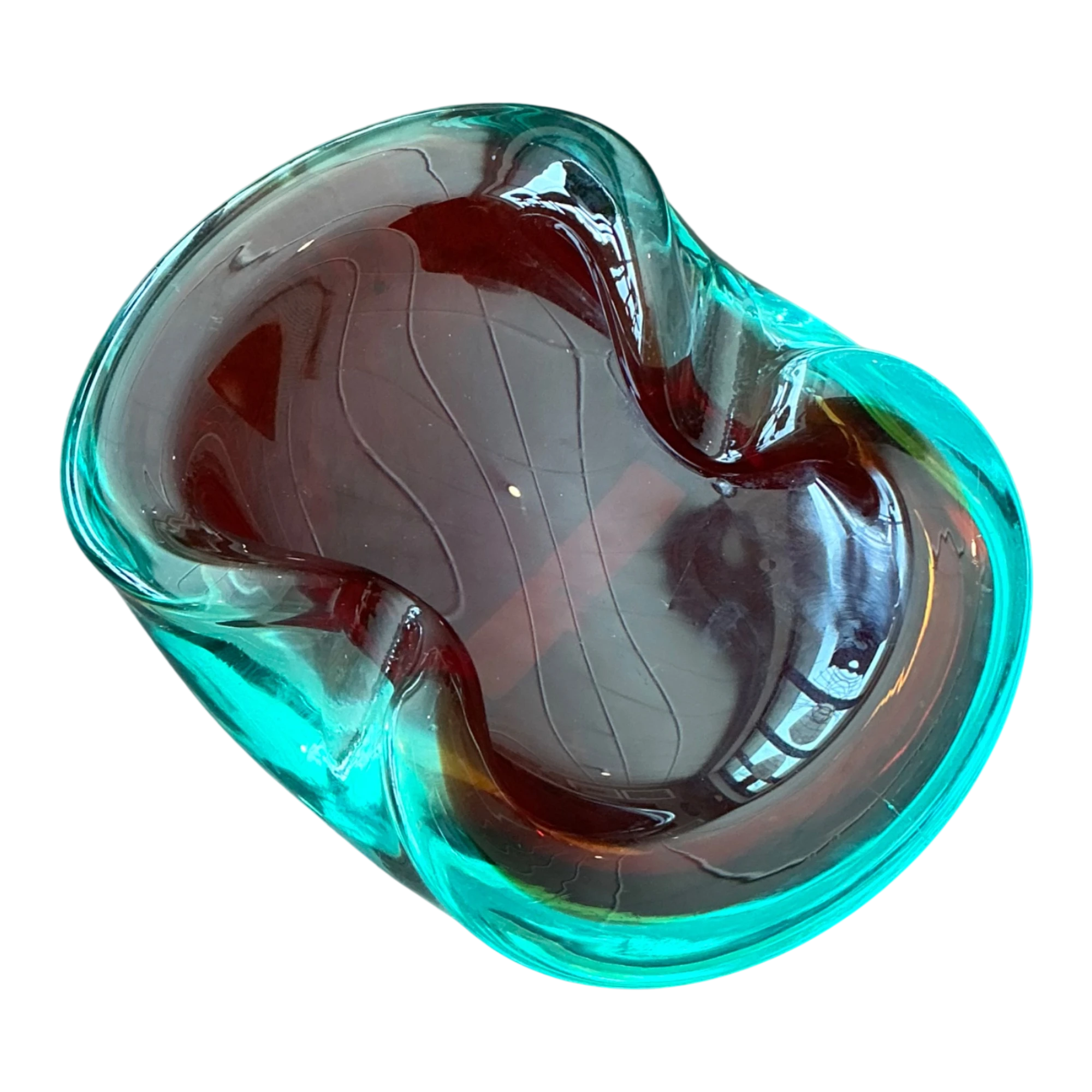 Vintage Italian Murano Glass Bowl — additional photo 1