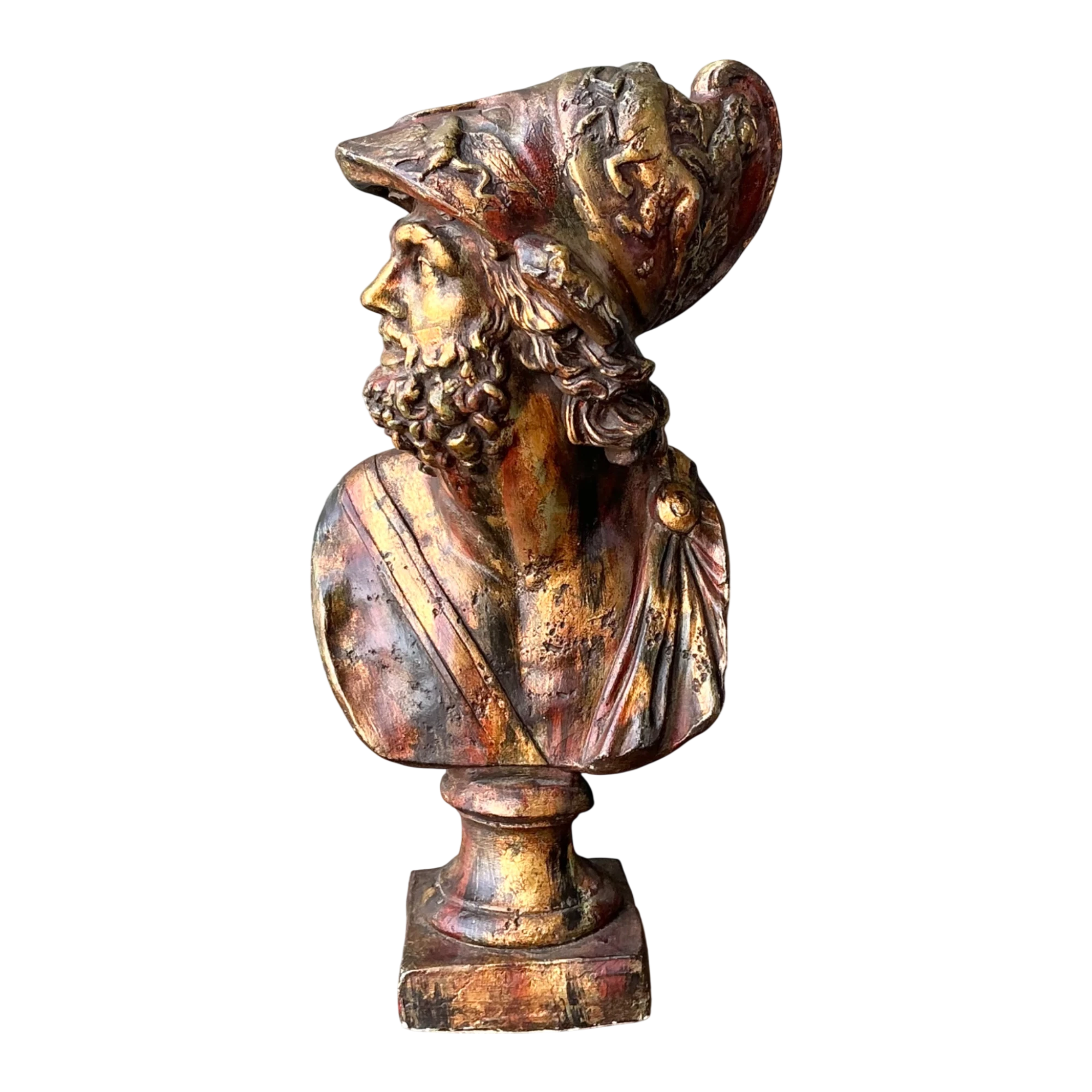 Vintage Classical Greek Style Bust Of Ajax — additional photo 1