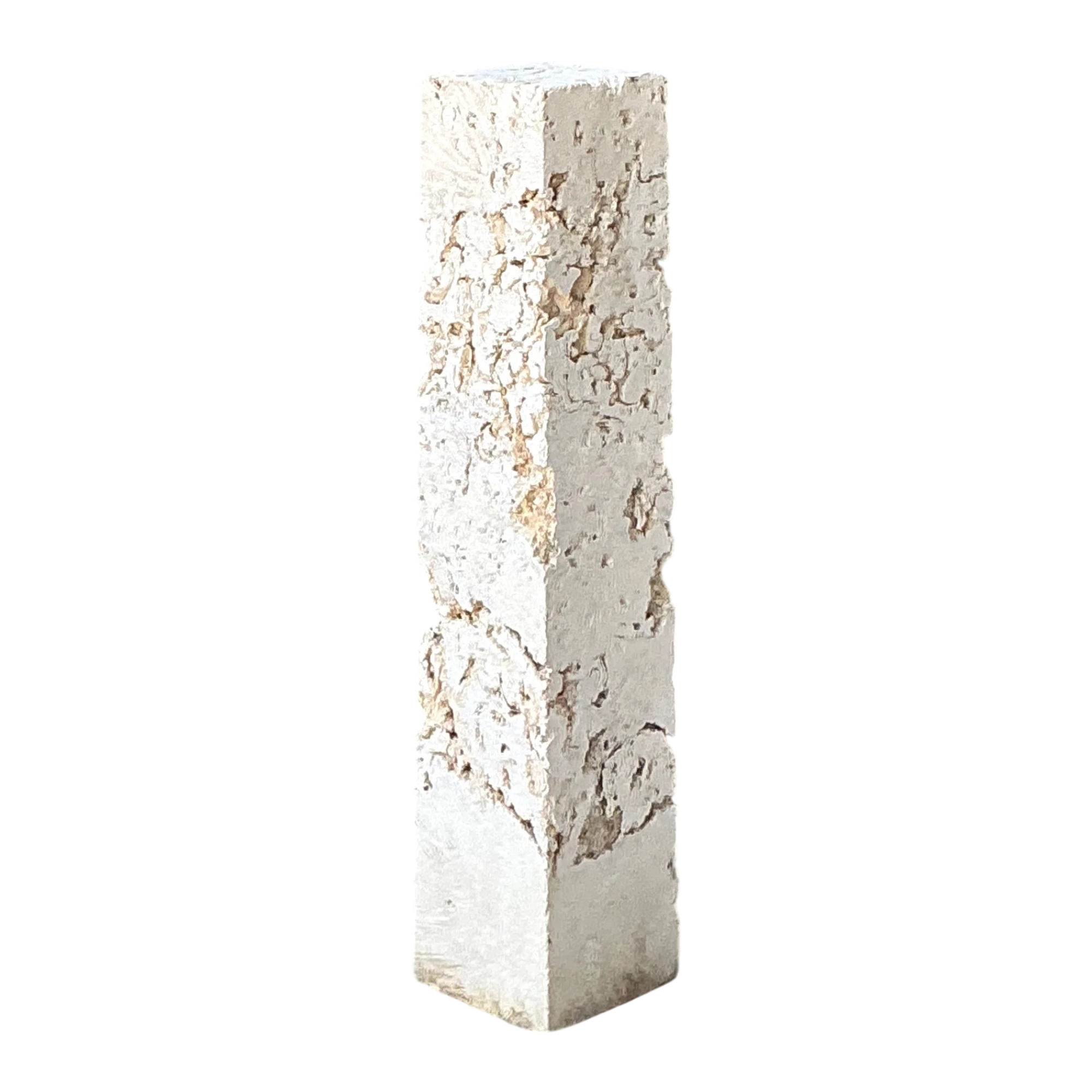Vintage Coral Column Pedestal