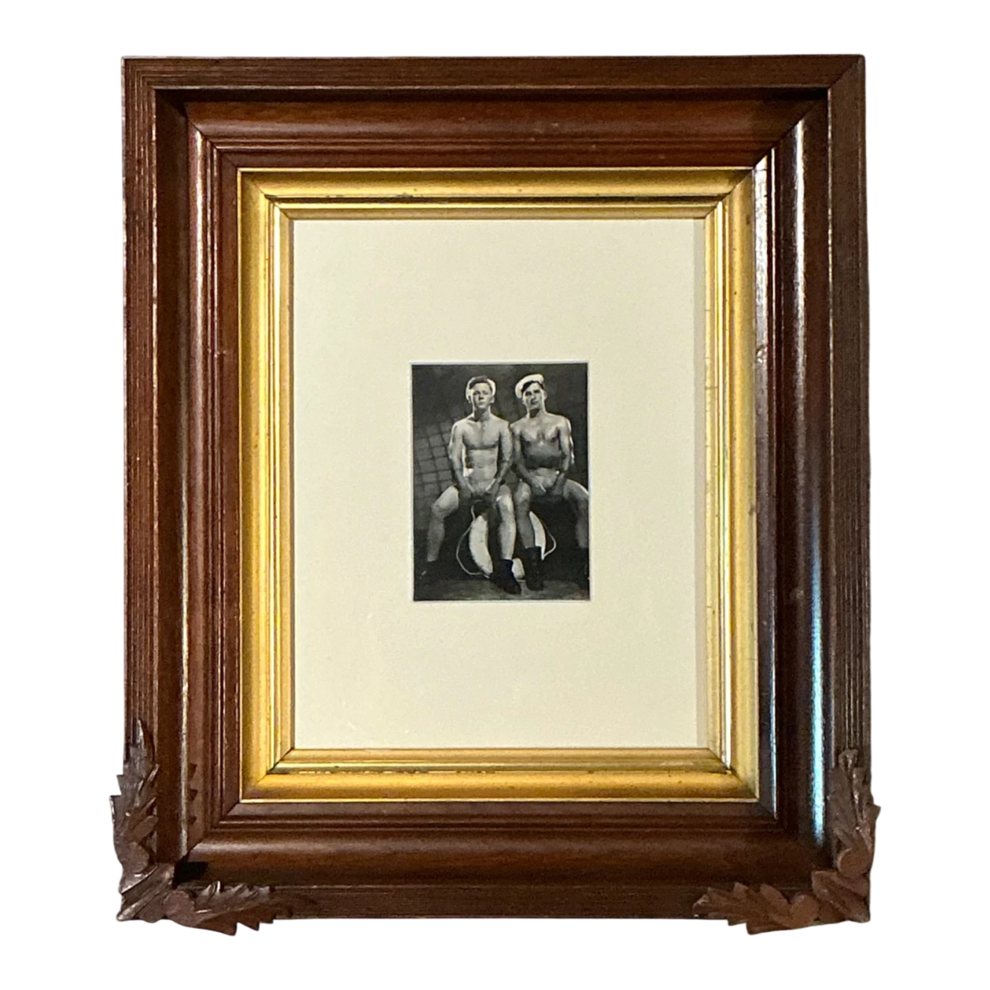 Vintage 50s Bob Mizner Original Male Figurative Photo
