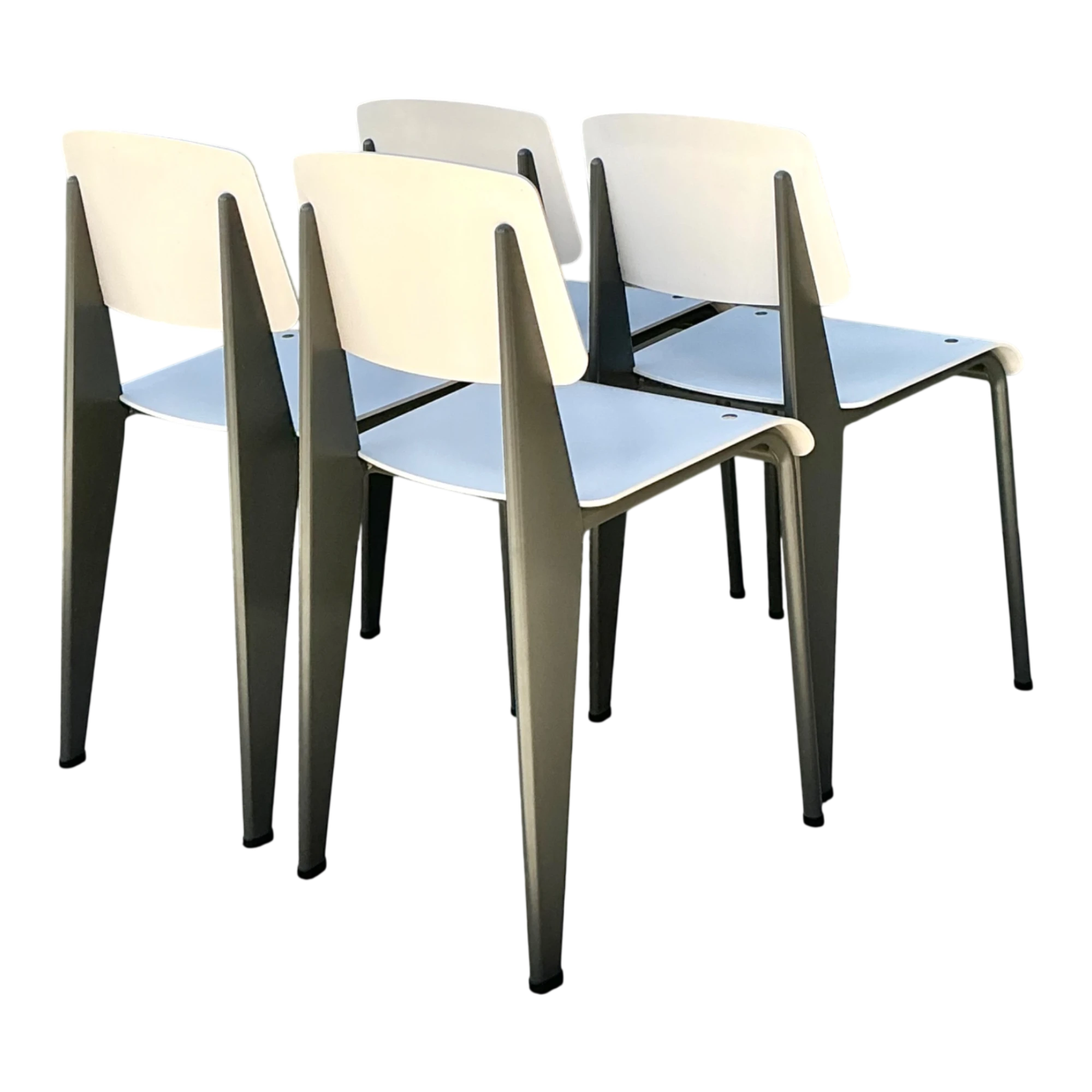 Jean Prouve for Vitra Standard Chairs - Set Of 4 — additional photo 1