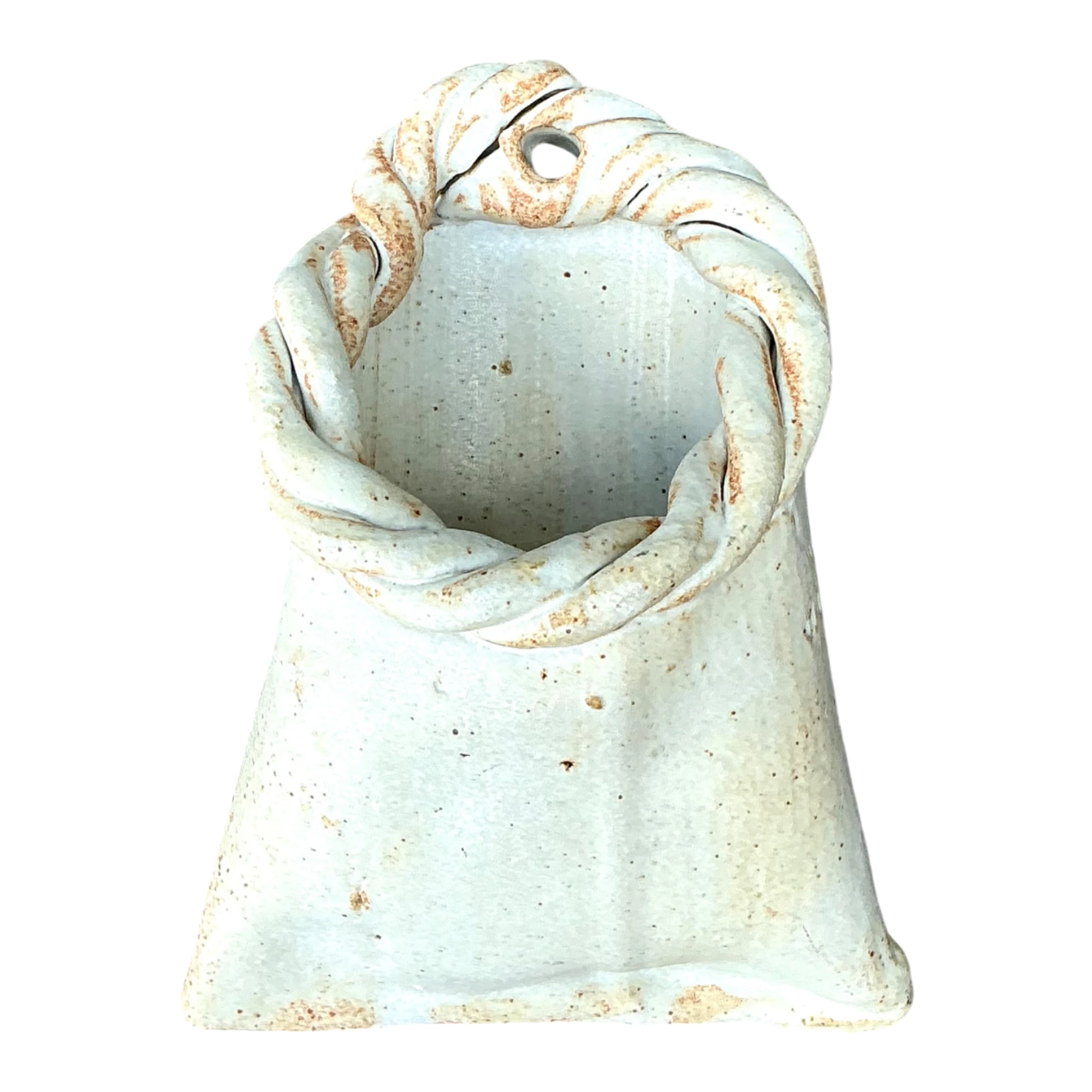 Tracy Signed Ceramic Wall Pocket — additional photo 1