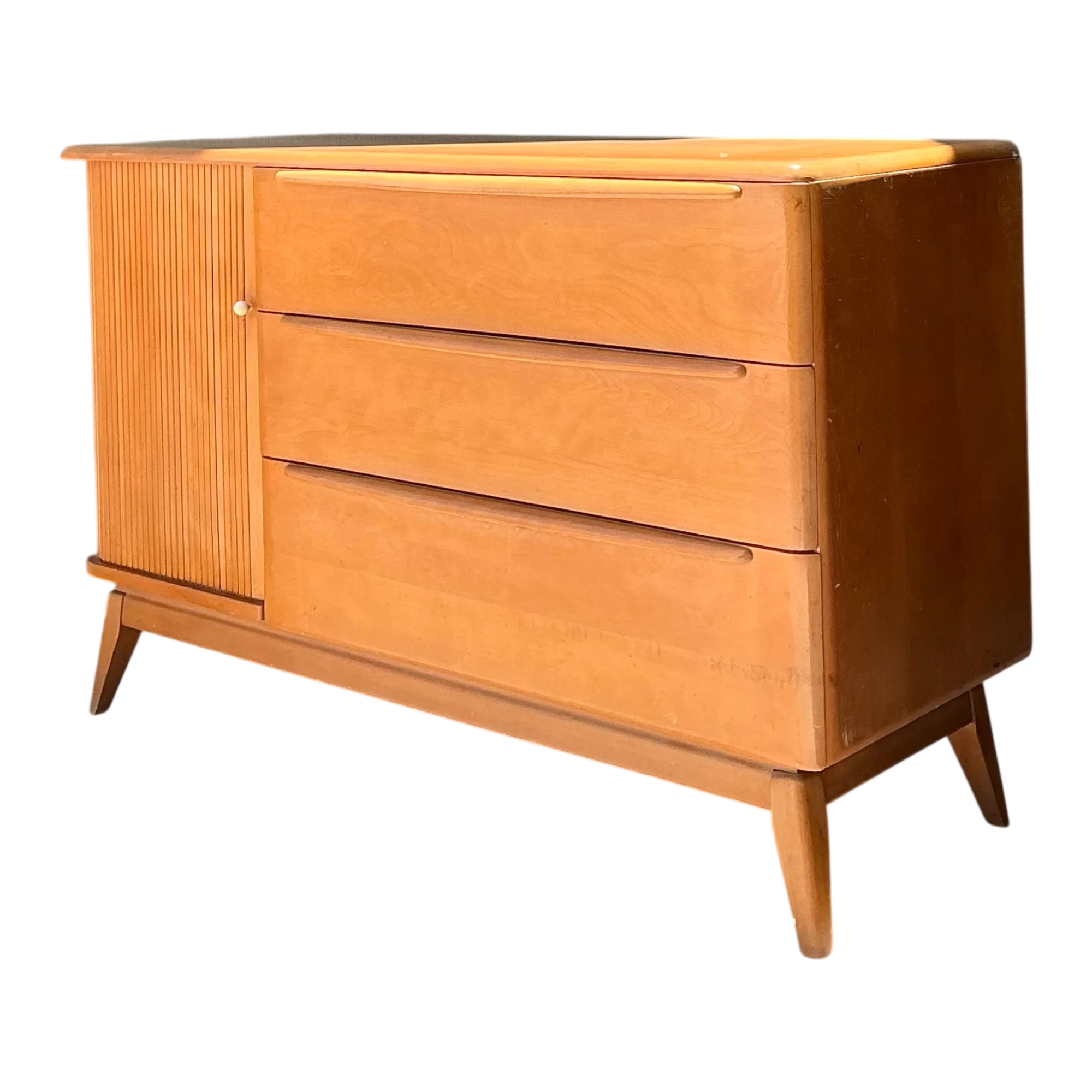 Mid-Century Heywood Wakefield Wood Credenza — additional photo 1