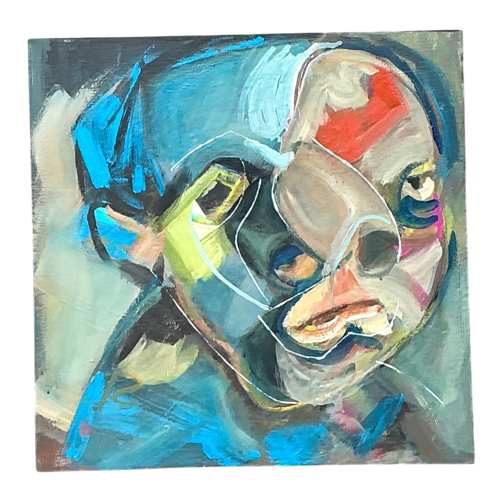 Abstract Figurative Oil Painting on Canvas — additional photo 1