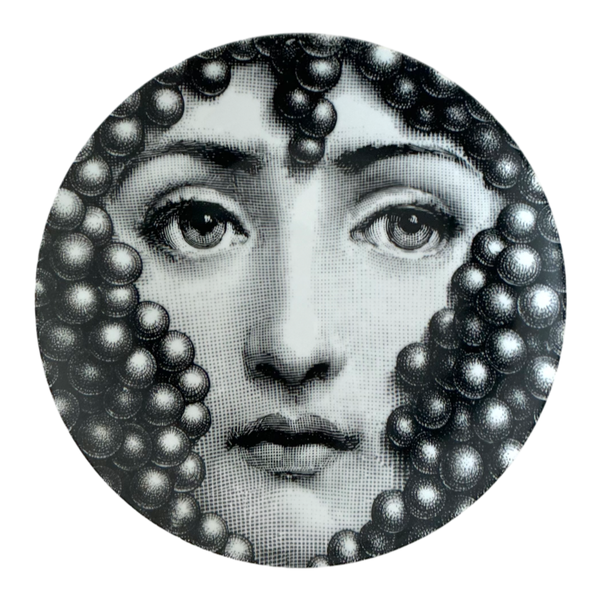 Piero Fornasetti Tema e Variazioni Porcelain Plate — additional photo 1