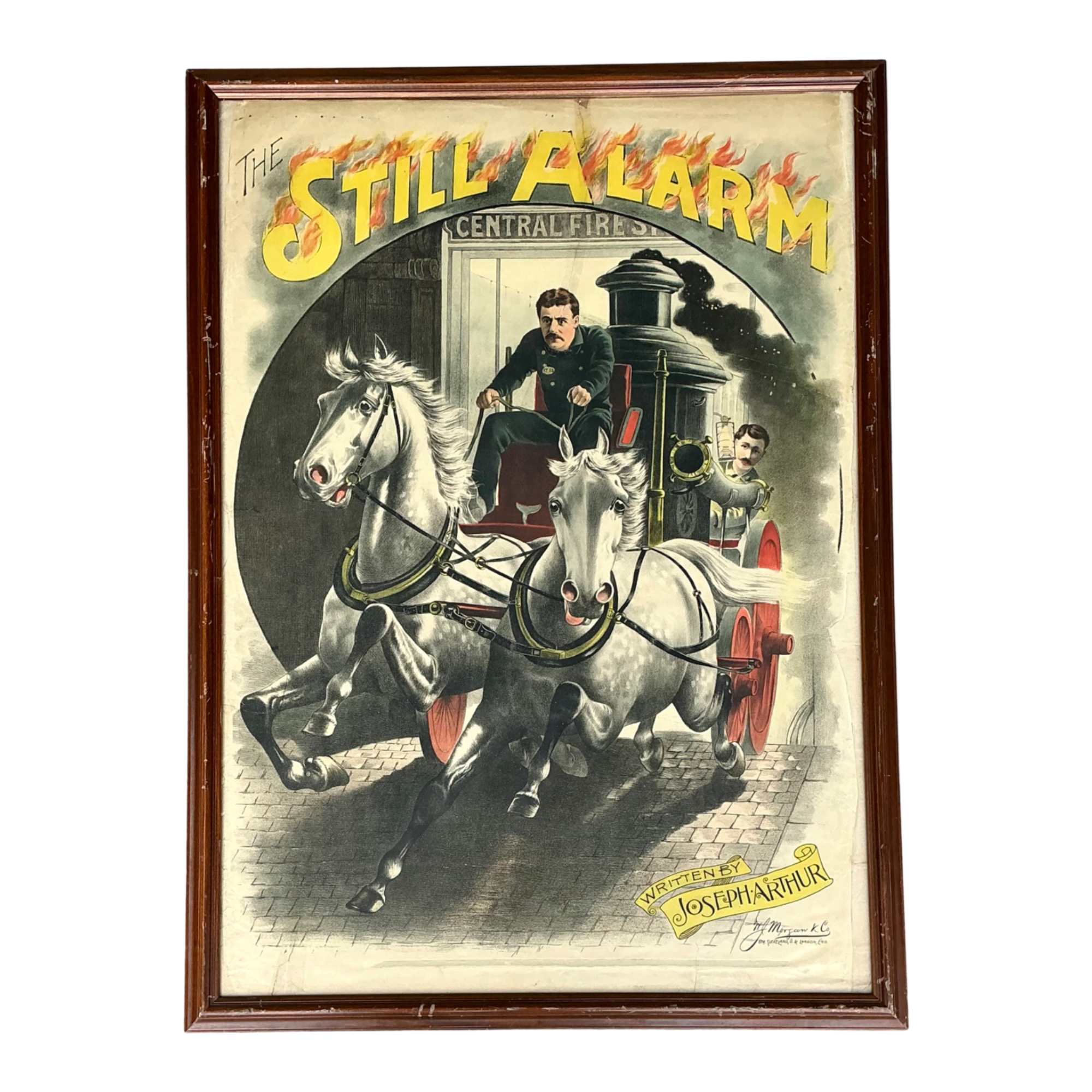 Joseph Arthur 'The Still Alarm' Framed Print — additional photo 1