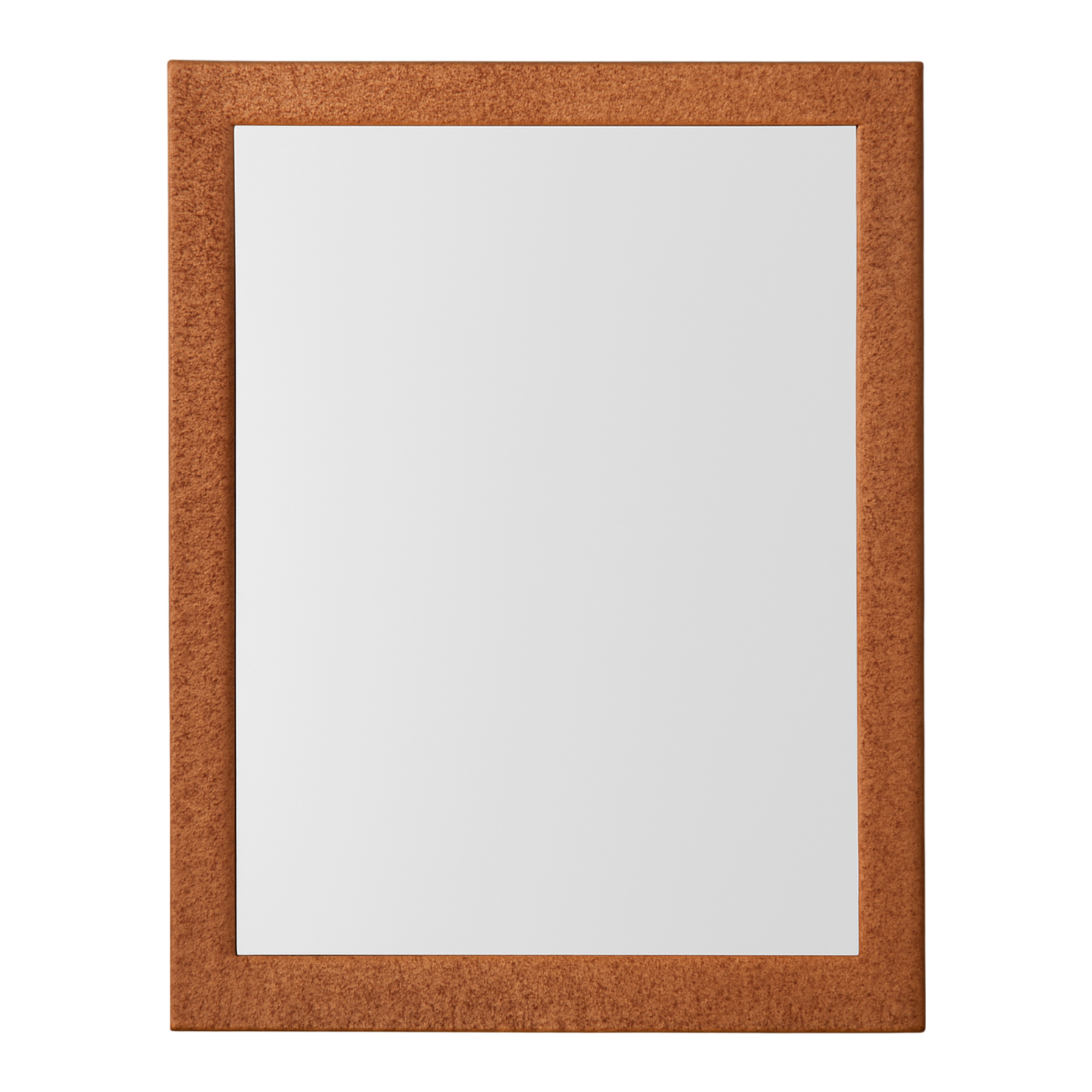 Vintage Woven Leather Rectangular Mirror