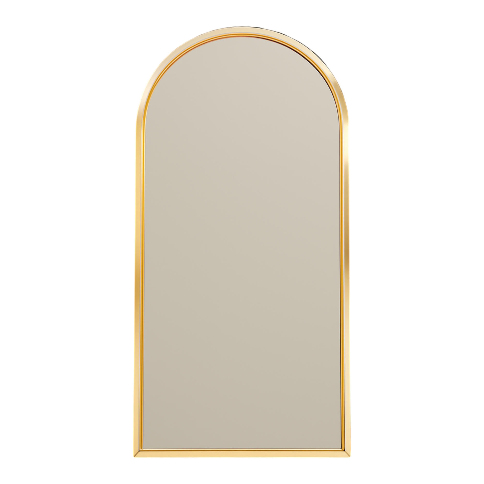 Vintage Arched Metal Mirror After Pace — additional photo 1
