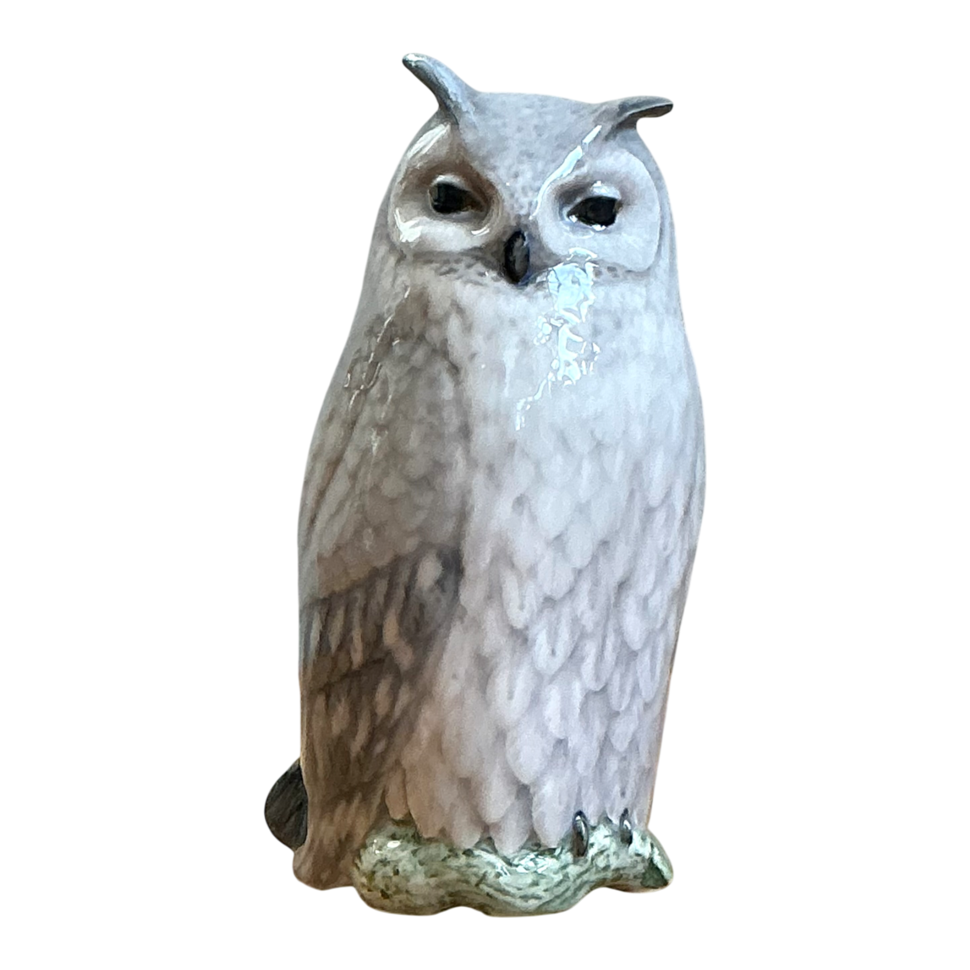 Vintage Royal Copenhagen Porcelain Owl Figurine