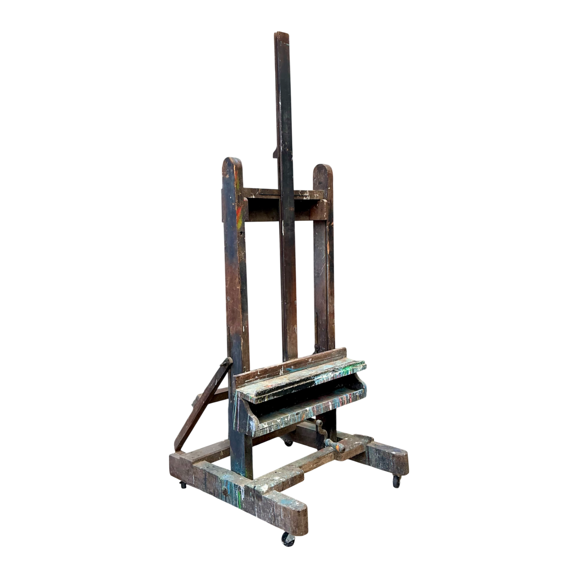 Vintage Rustic Wood Artist Easel