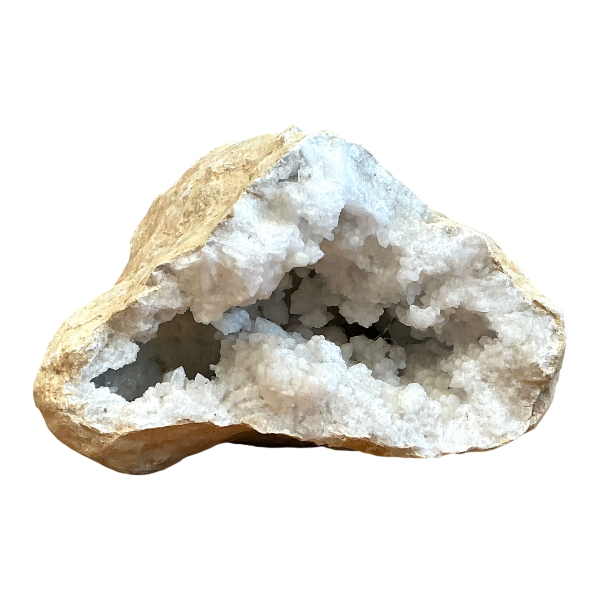 Vintage White Quartz Geode