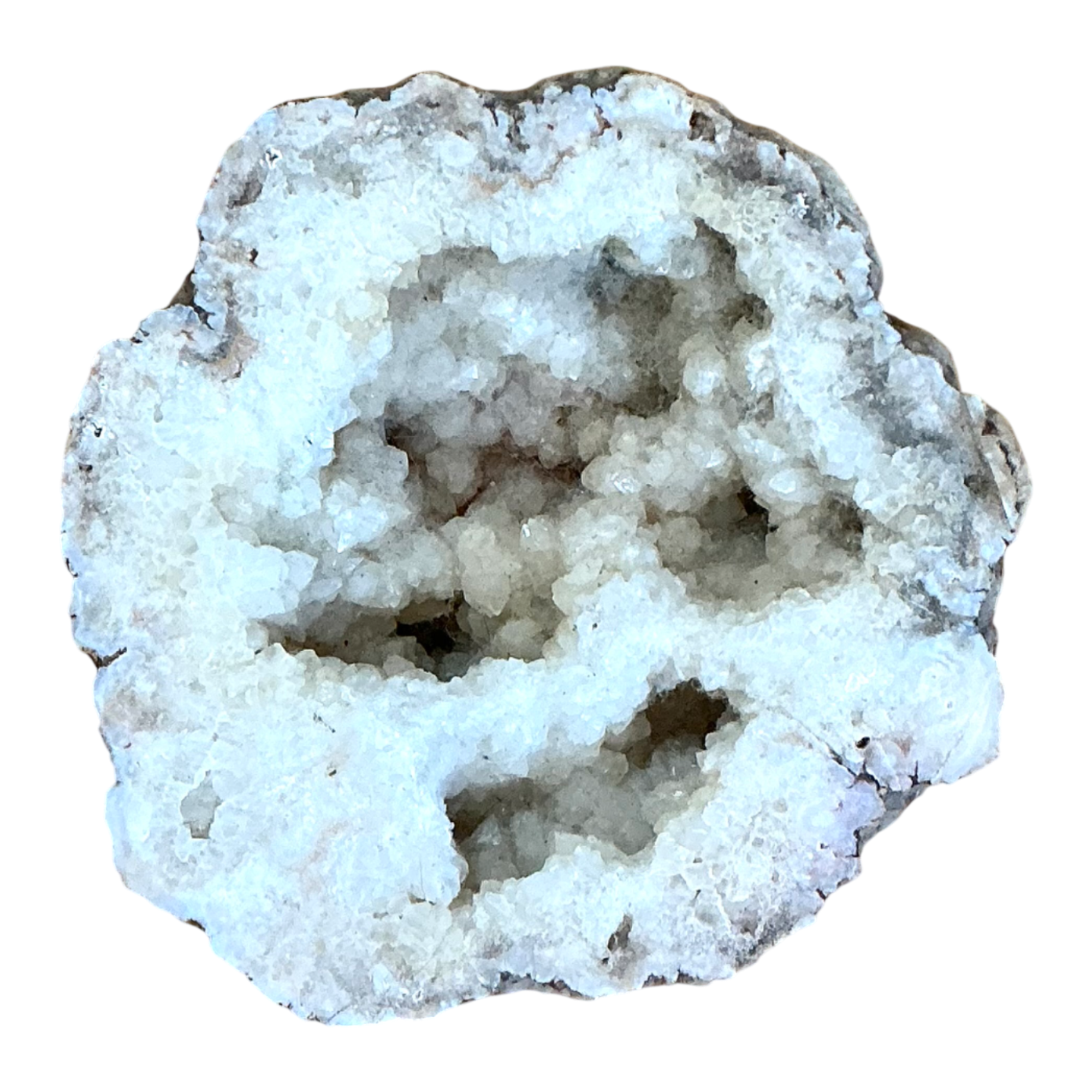 Vintage White Quartz Geode