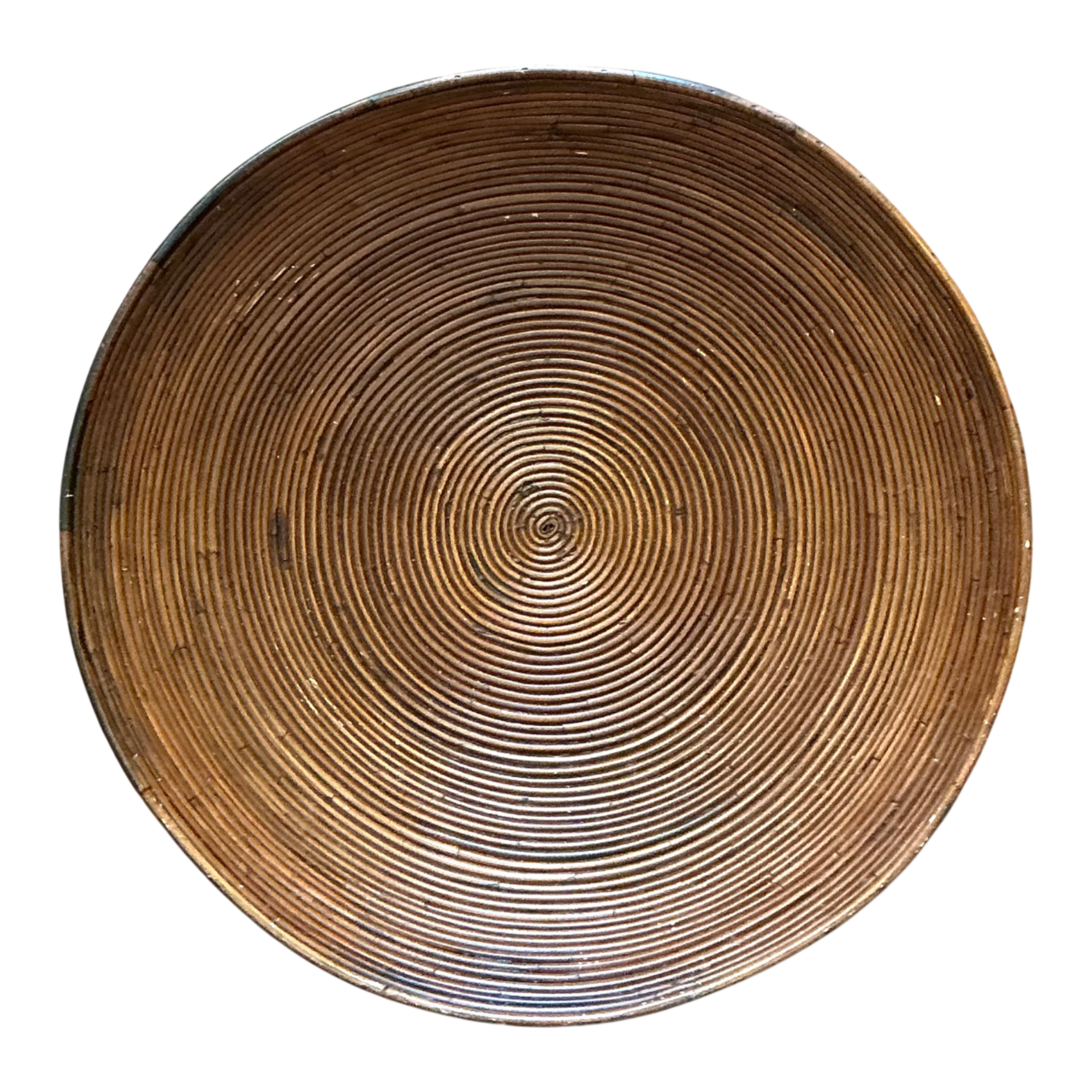 Vintage Pencil Reed Decorative Bowl