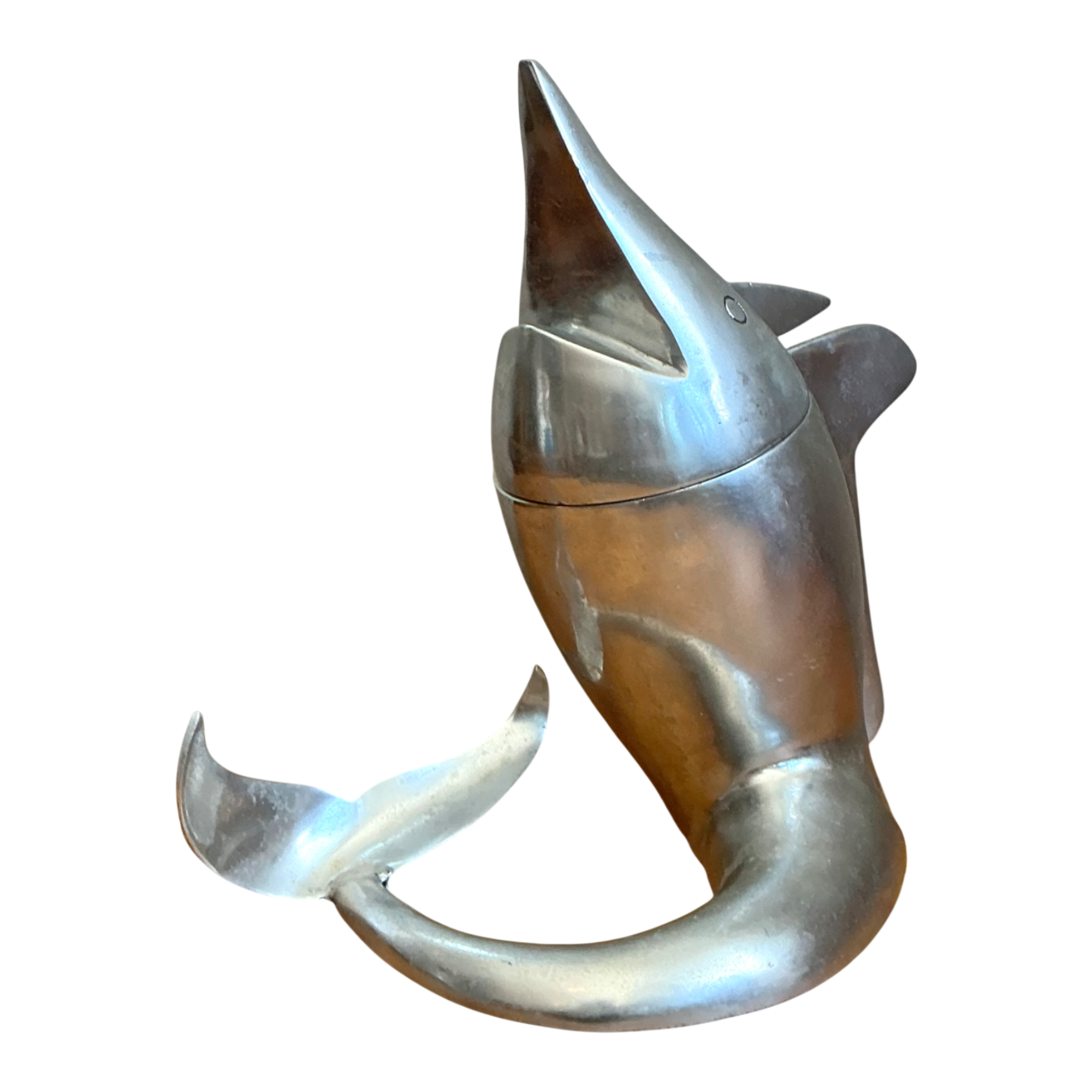 Retro Metal Dolphin Beverage Cooler — additional photo 1