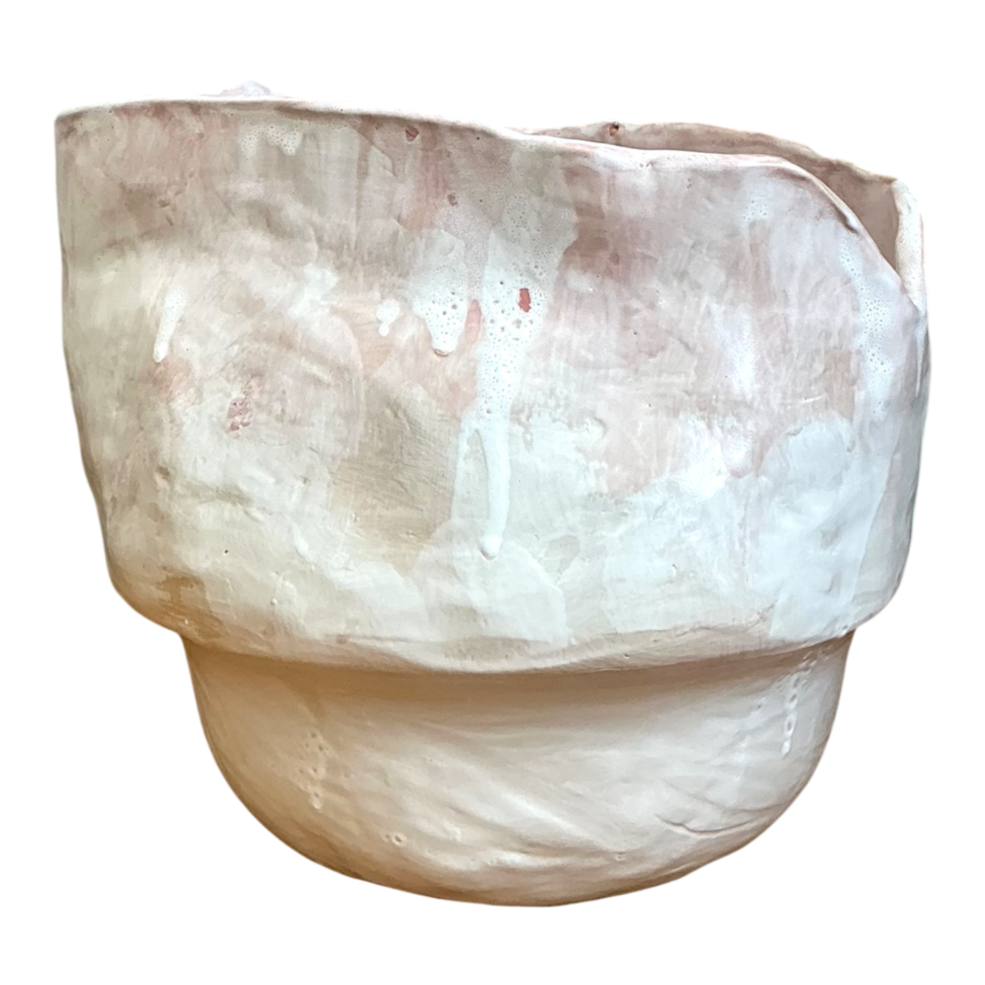 Vintage Monumental Handcrafted Ceramic Vessel — additional photo 1