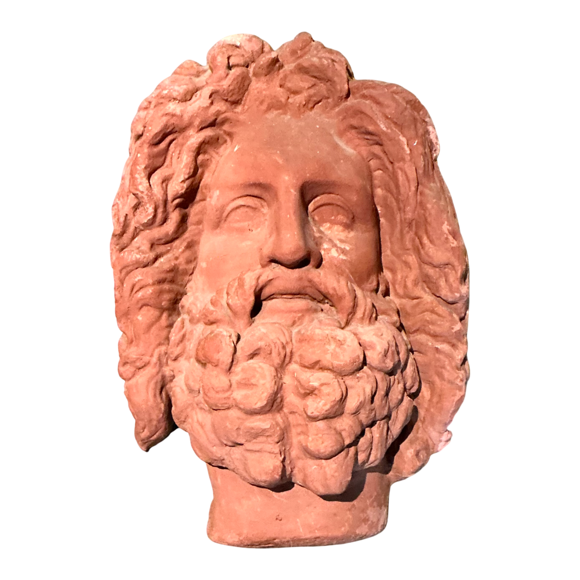 Vintage Terracotta Wall Sculpture — additional photo 1