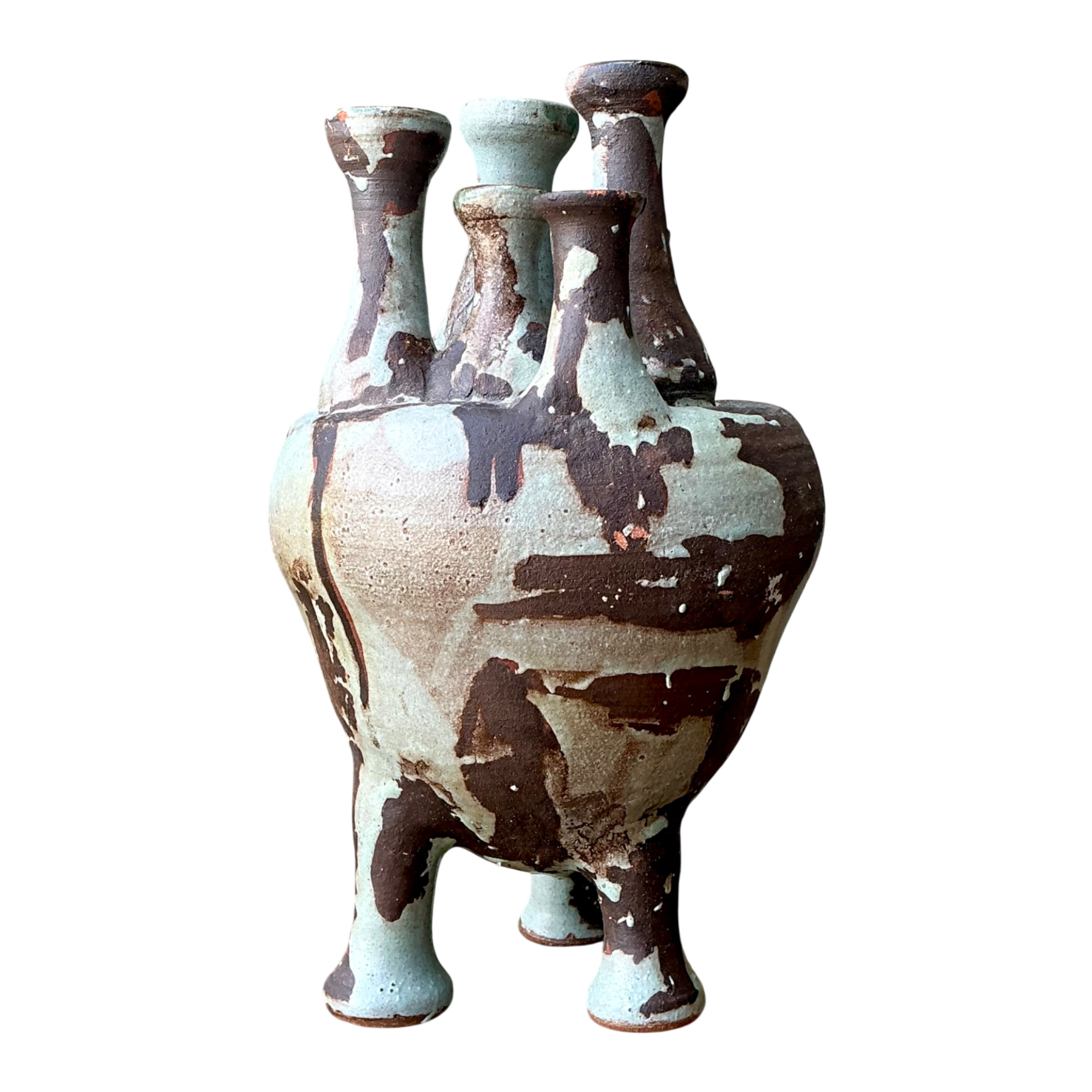 Vintage Multineck Ceramic Vessel — additional photo 1