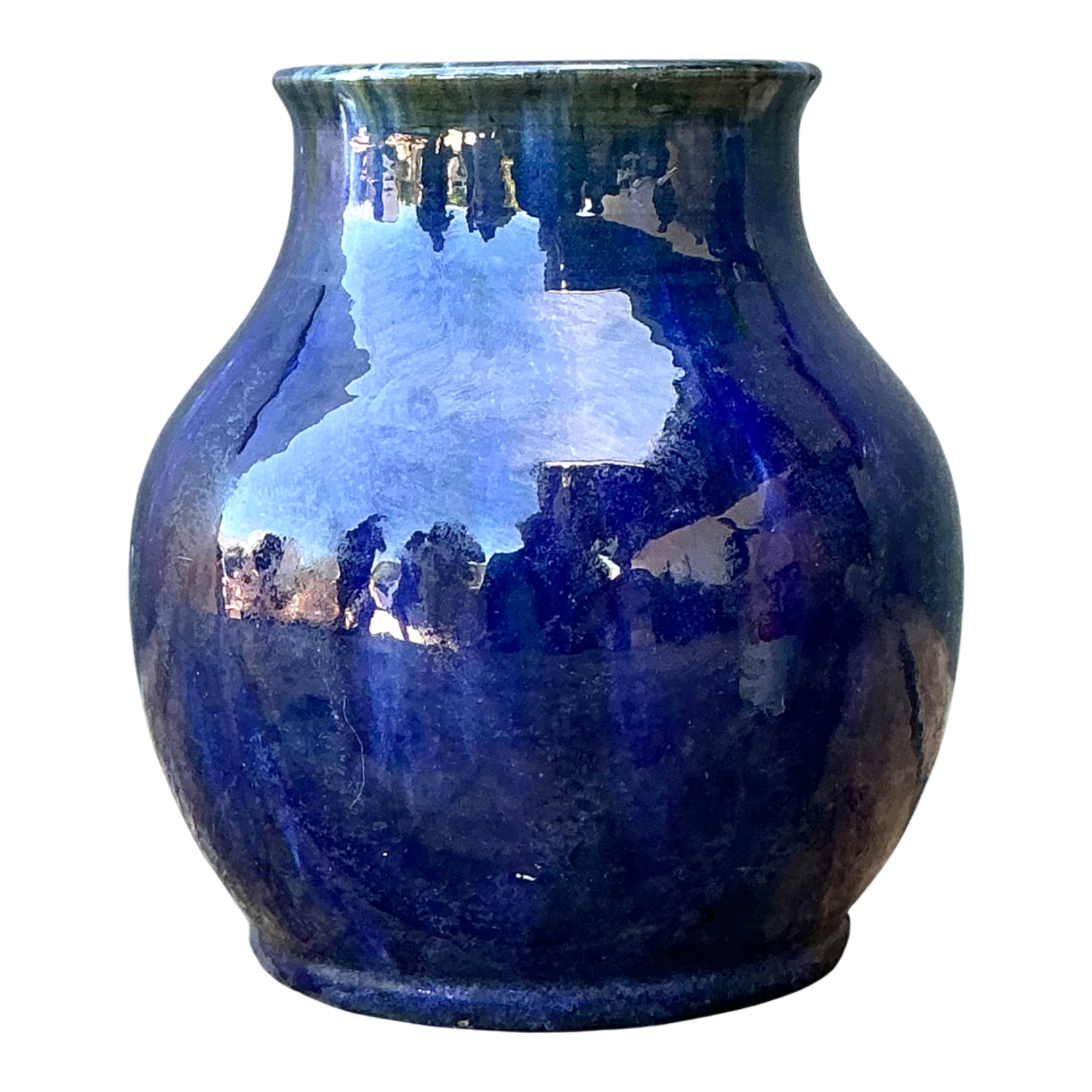 Vintage Cobalt Studio Pottery Vase — additional photo 1