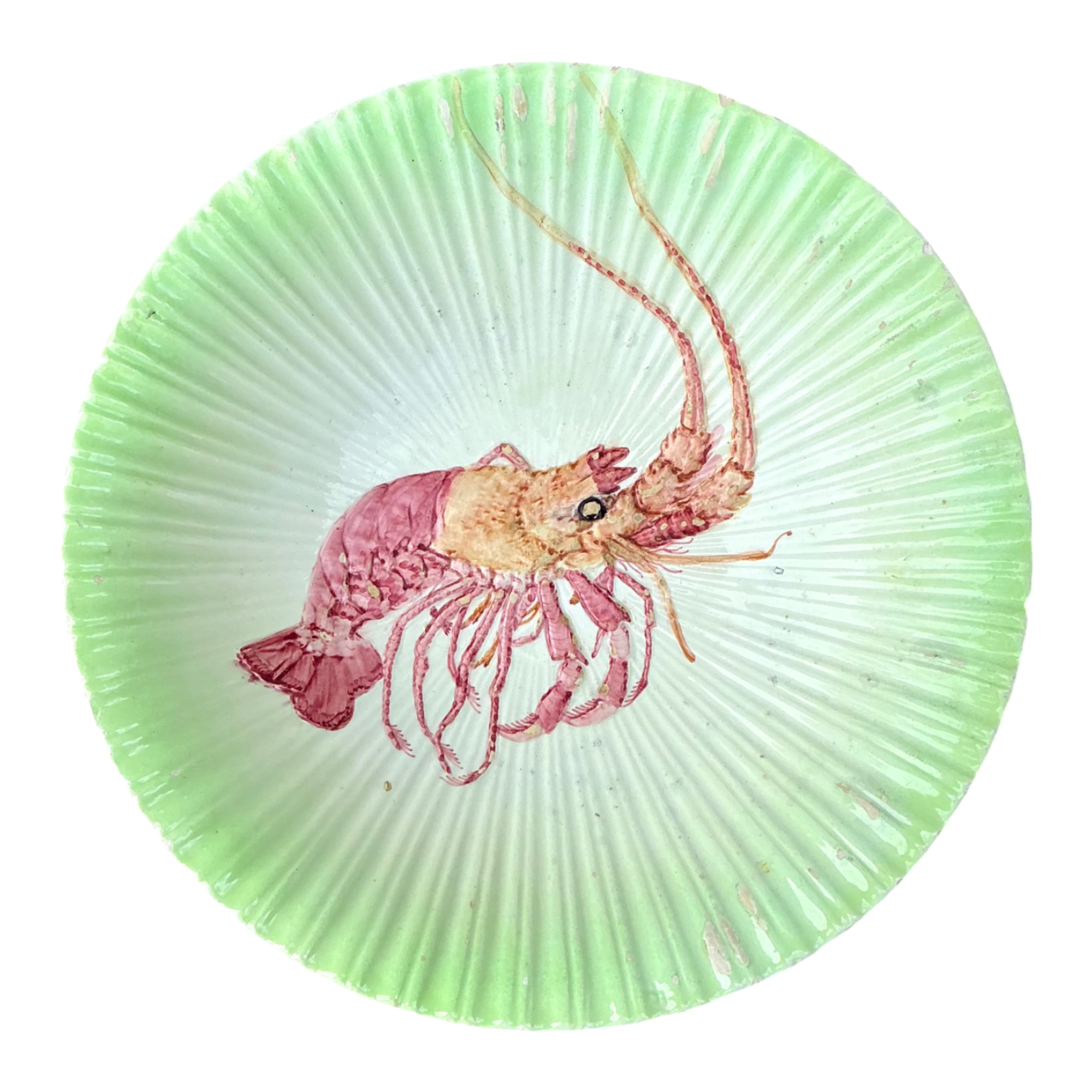 Vintage Spanish Goodfriend Ceramic Lobster Plate — additional photo 1