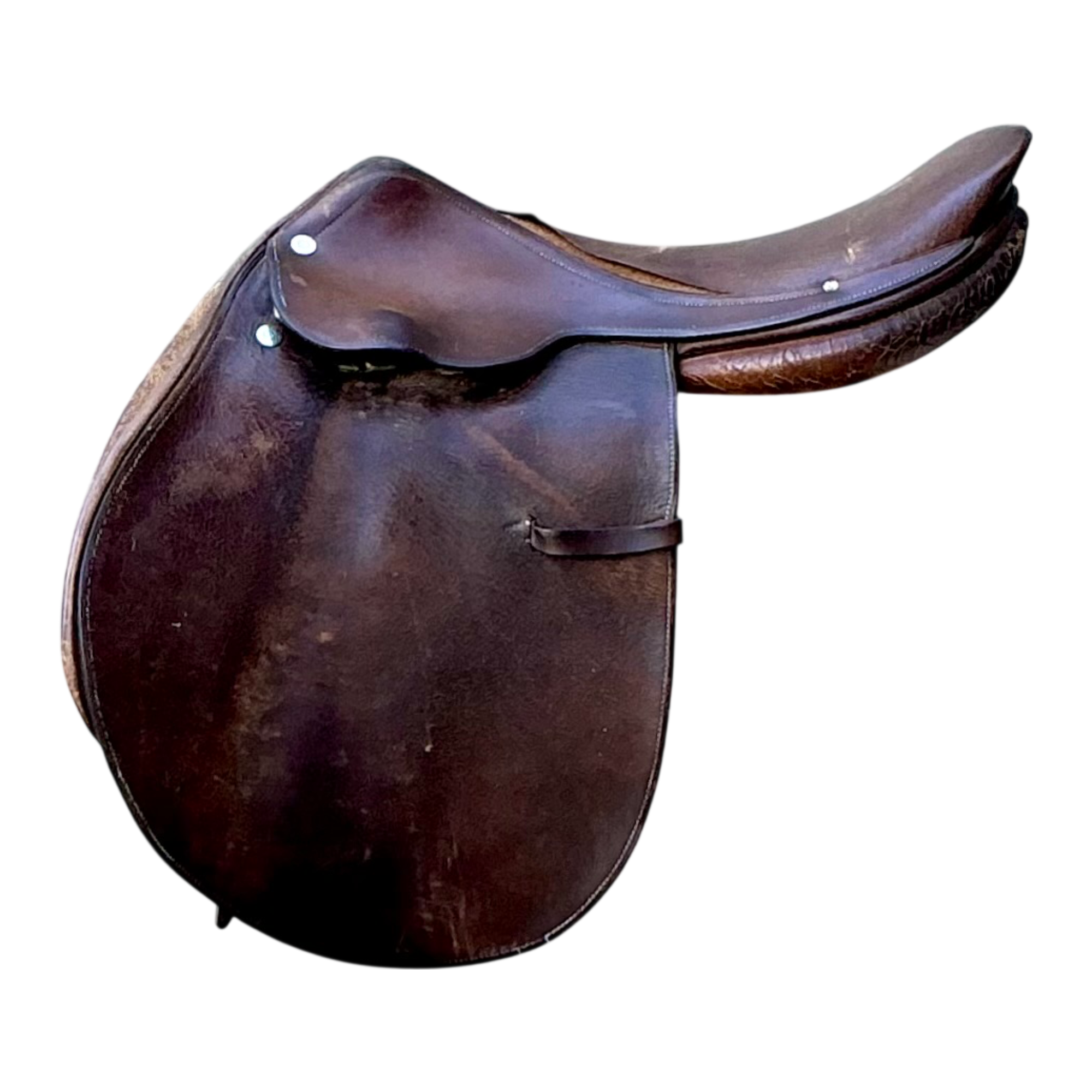Hermes Vintage Leather Equestrian Saddle — additional photo 1