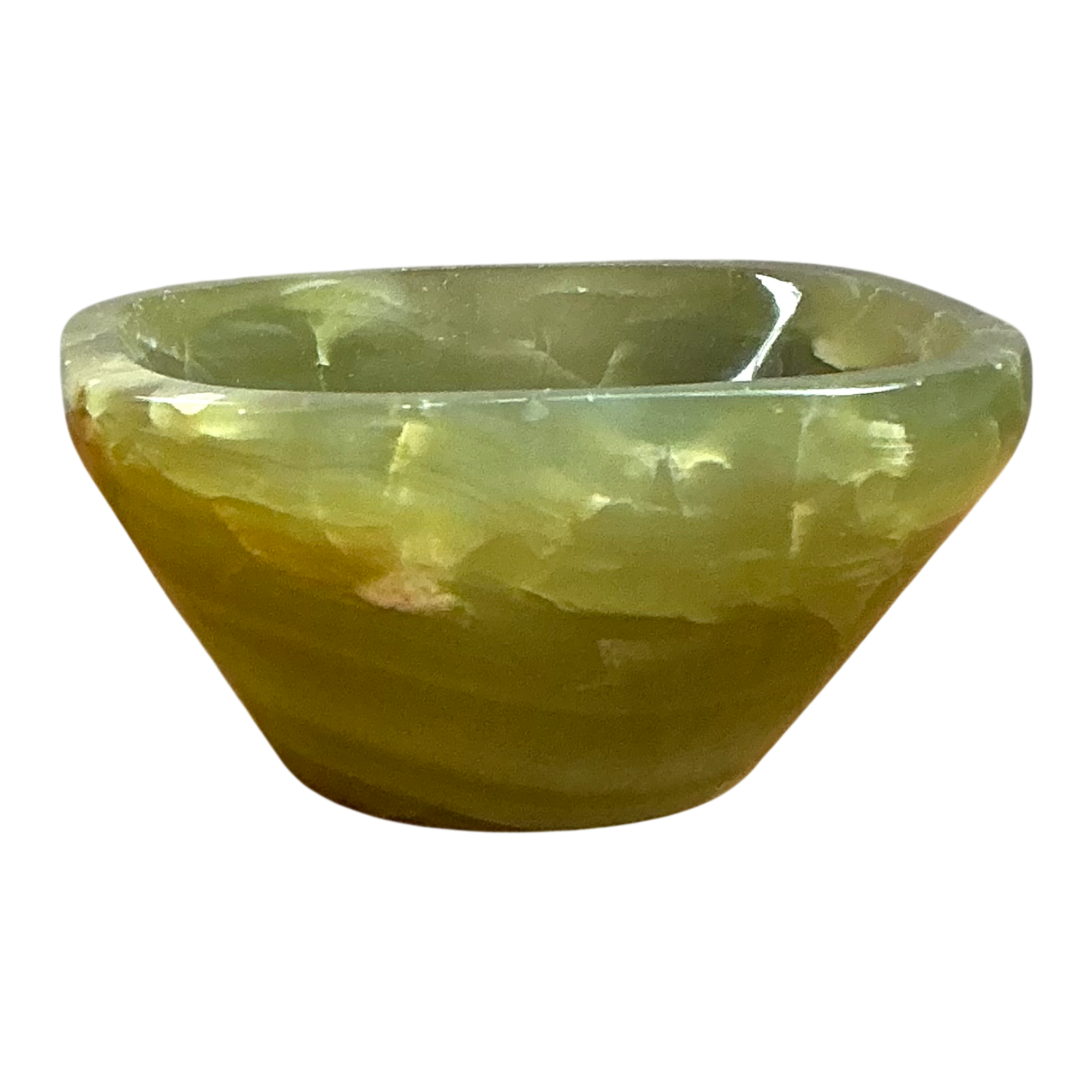 Vintage Green Onyx Bowl — additional photo 1