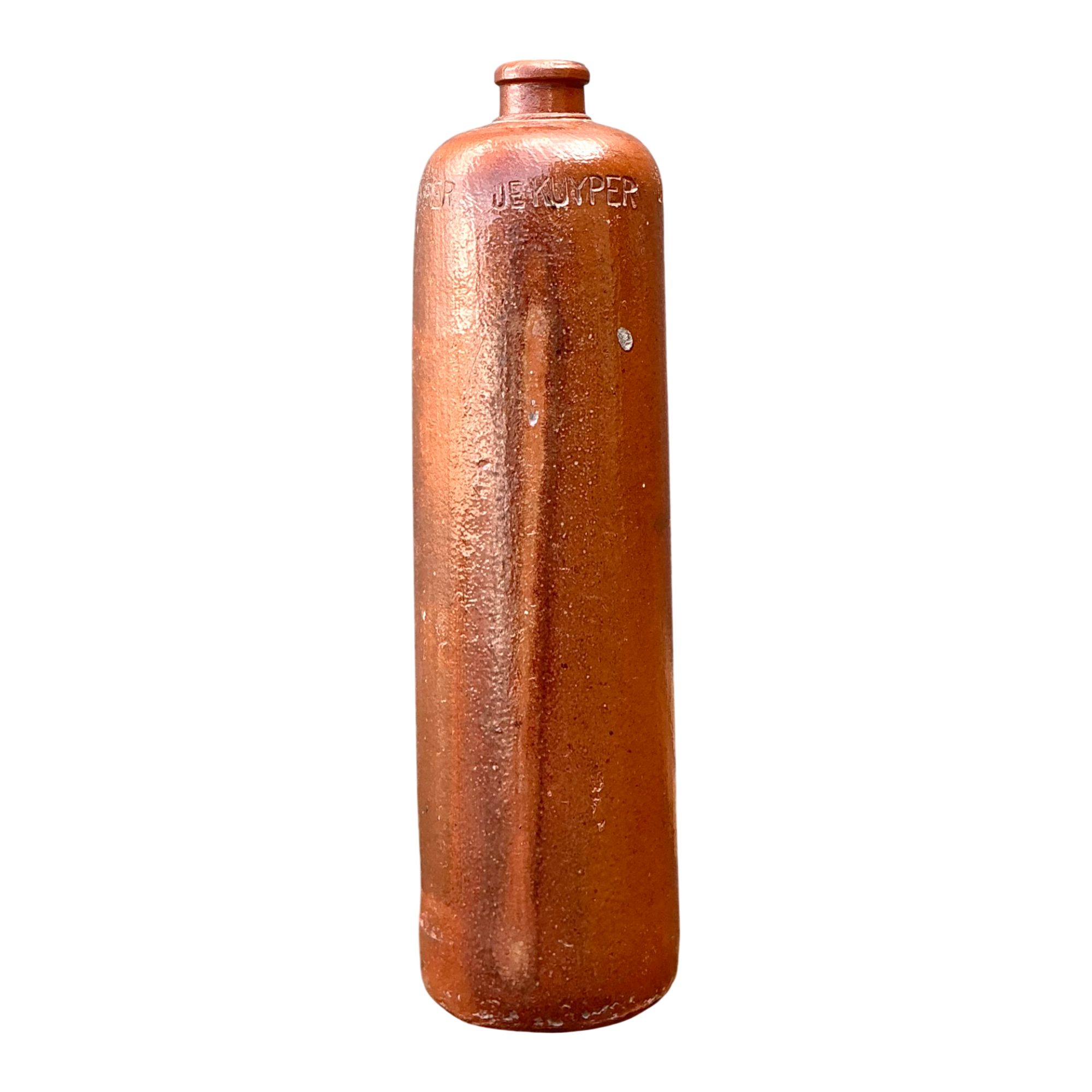 Vintage De Kuyper Pottery Bottle