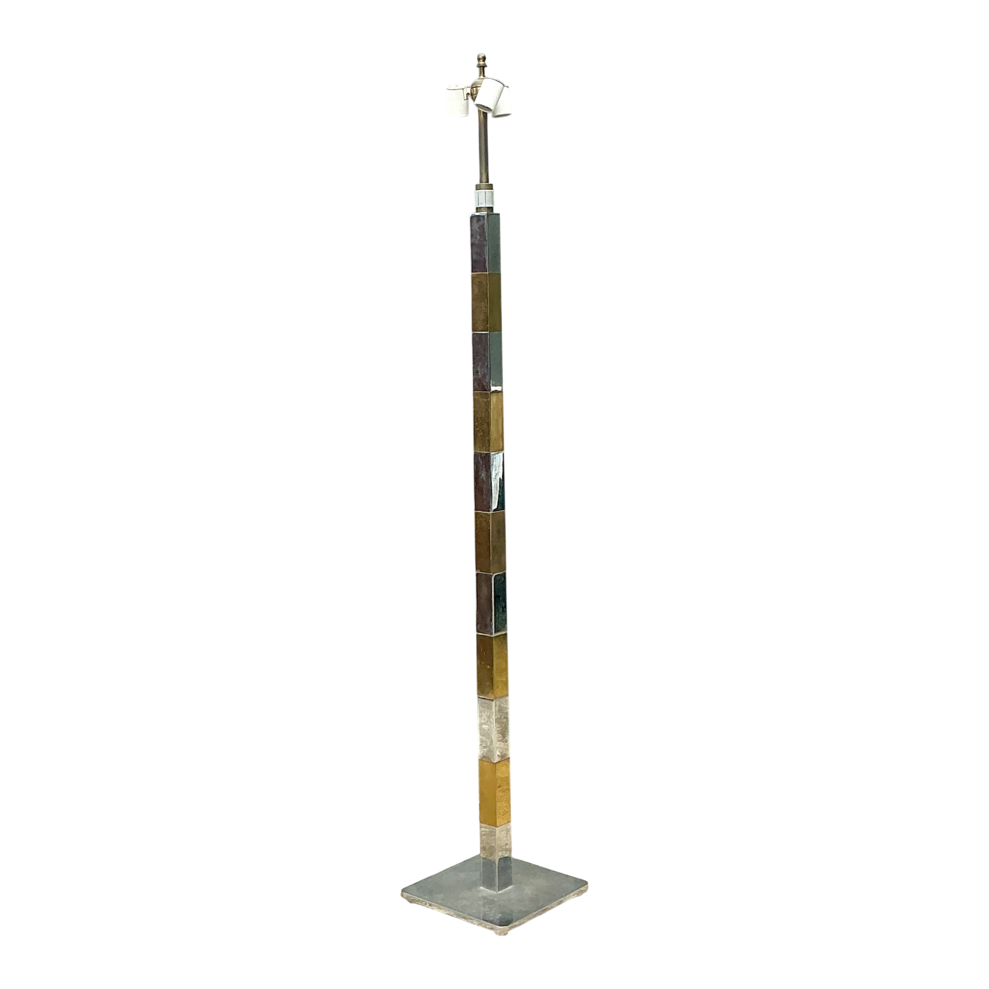 Hansen Vintage Multicolor Metal Floor Lamp