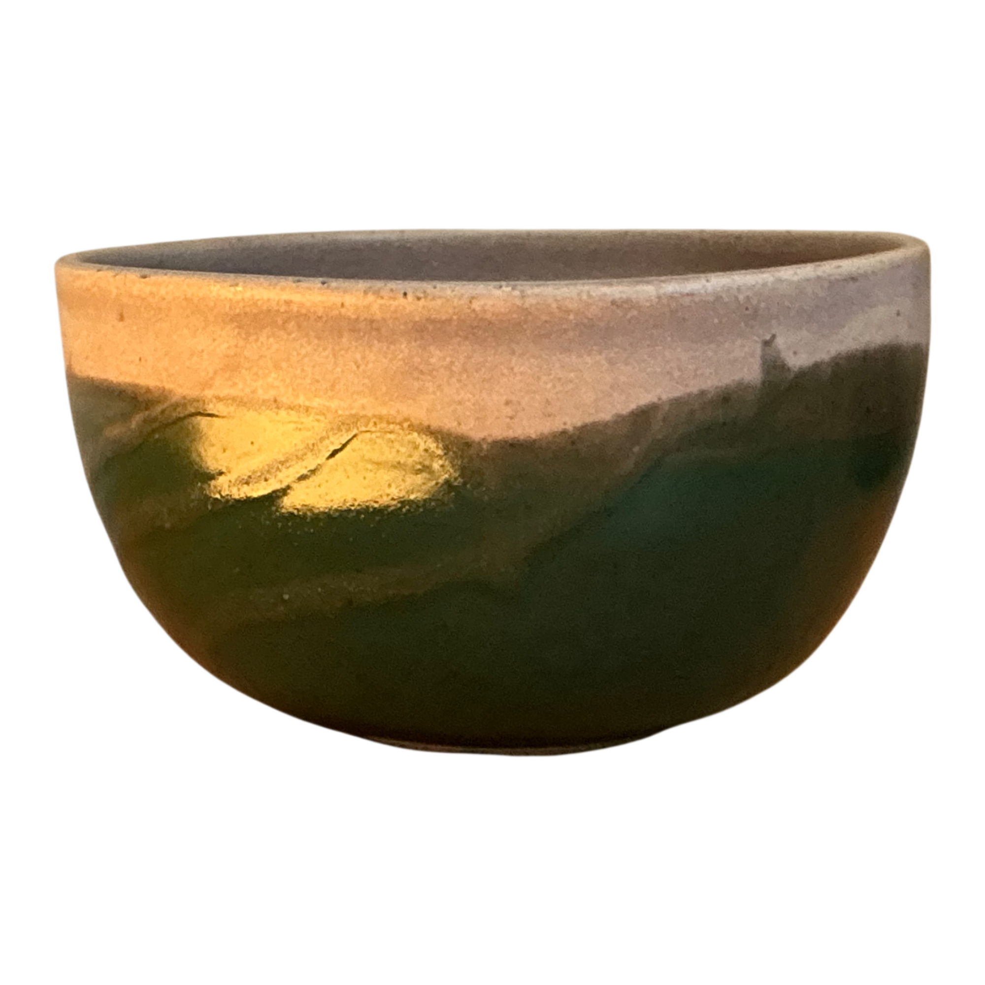 Vintage Glazed Studio Pottery Bowl