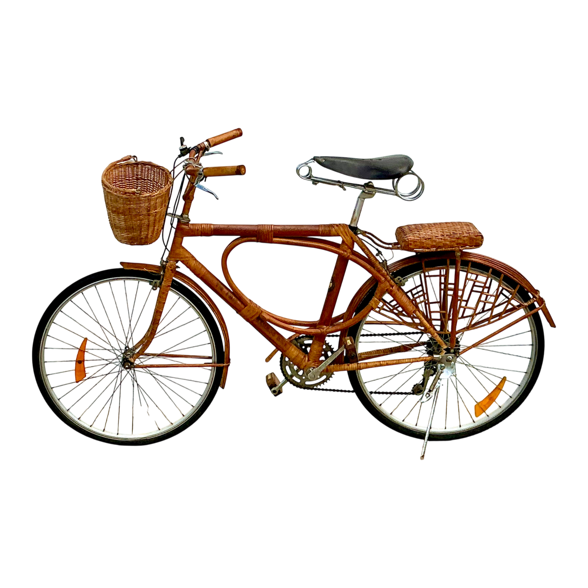 Vintage Bambooclette Rattan Bicycle
