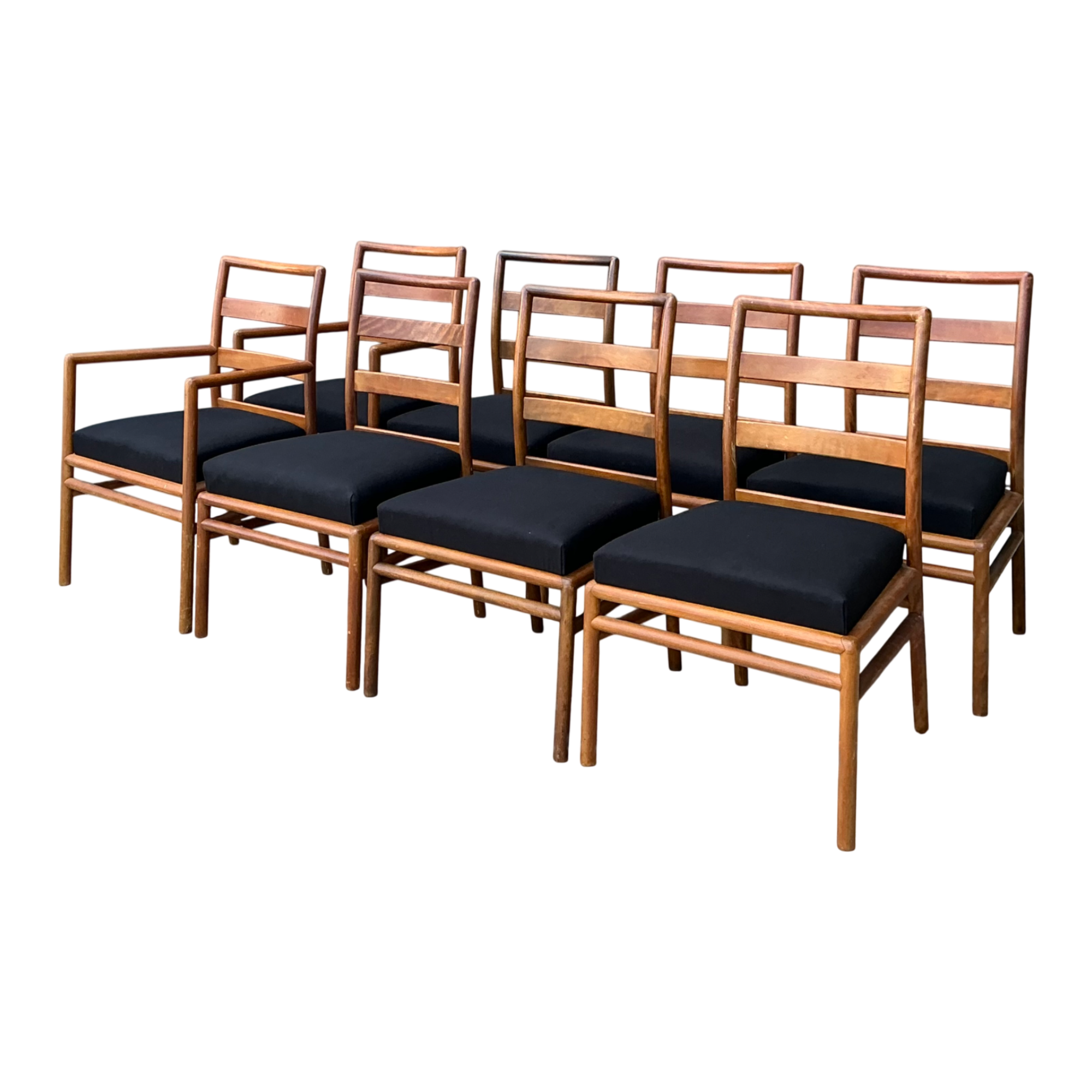 T. H. Robsjohn Gibbings for Widdicomb Dining Chairs - Set of 8