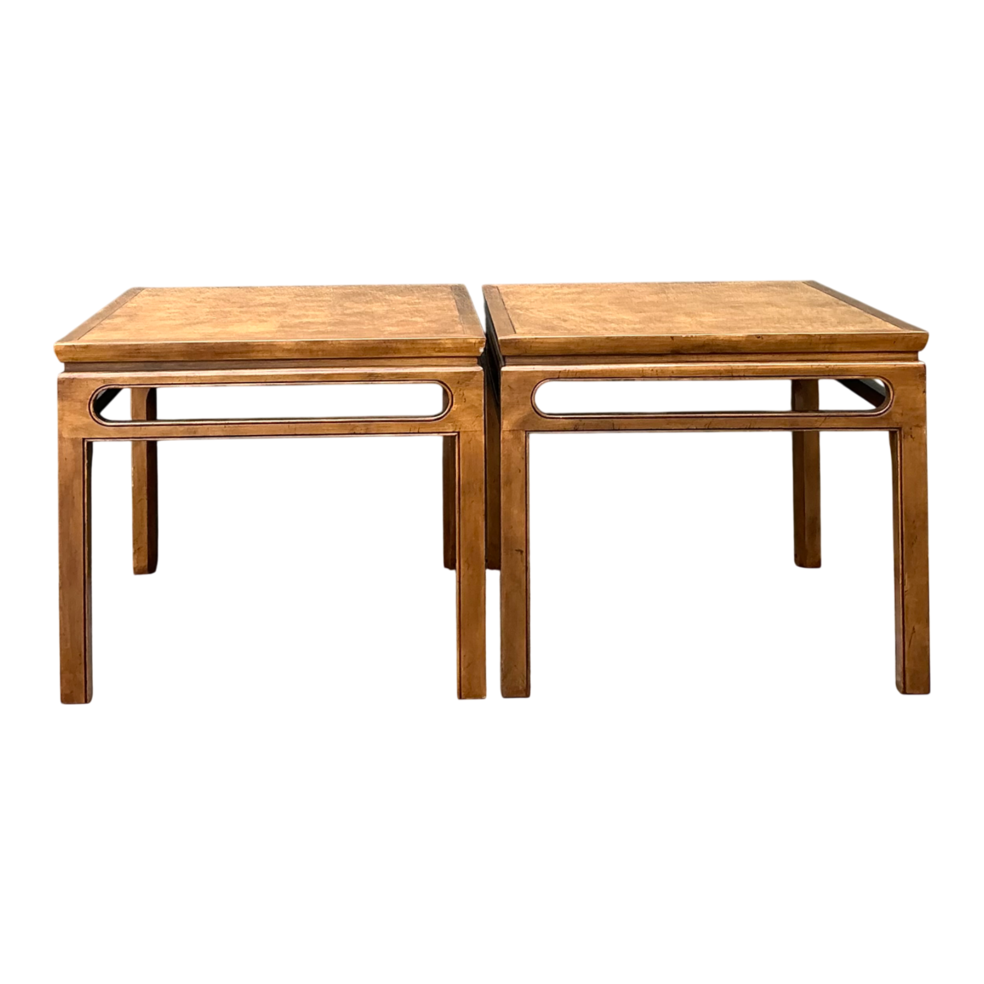 Vintage Baker Side Tables - A Pair