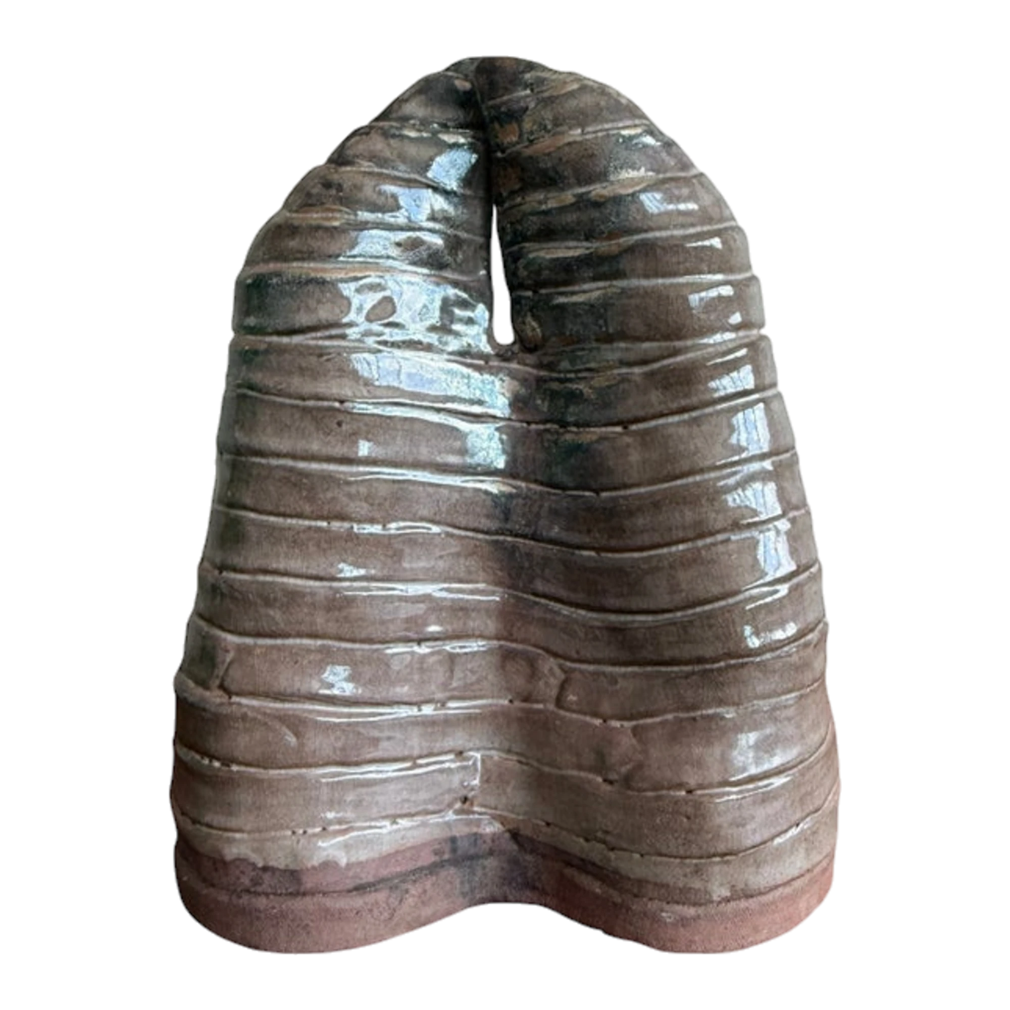 Boho Organic Modern Ceramic Sculpture