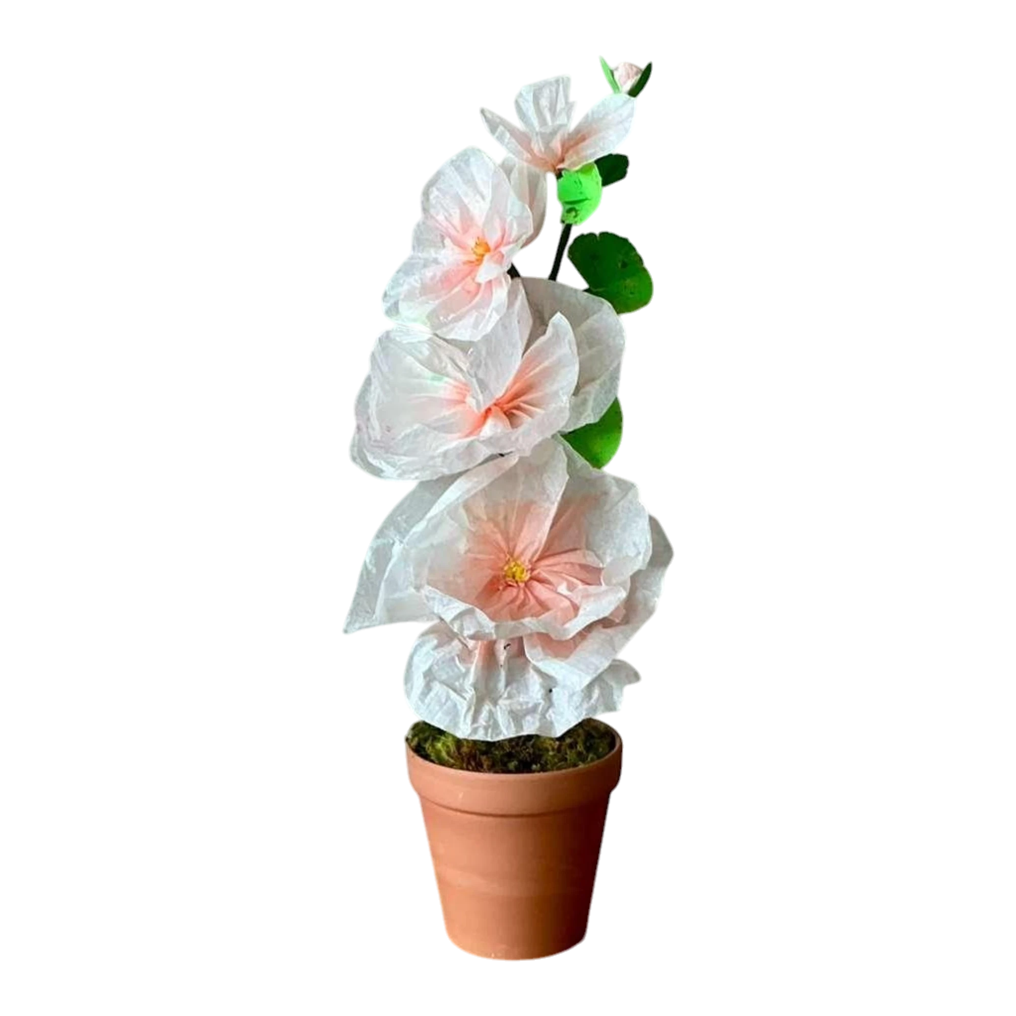 Contemporary Hand-Rolled Paper Flowers - Paper, 9W x 22.5H